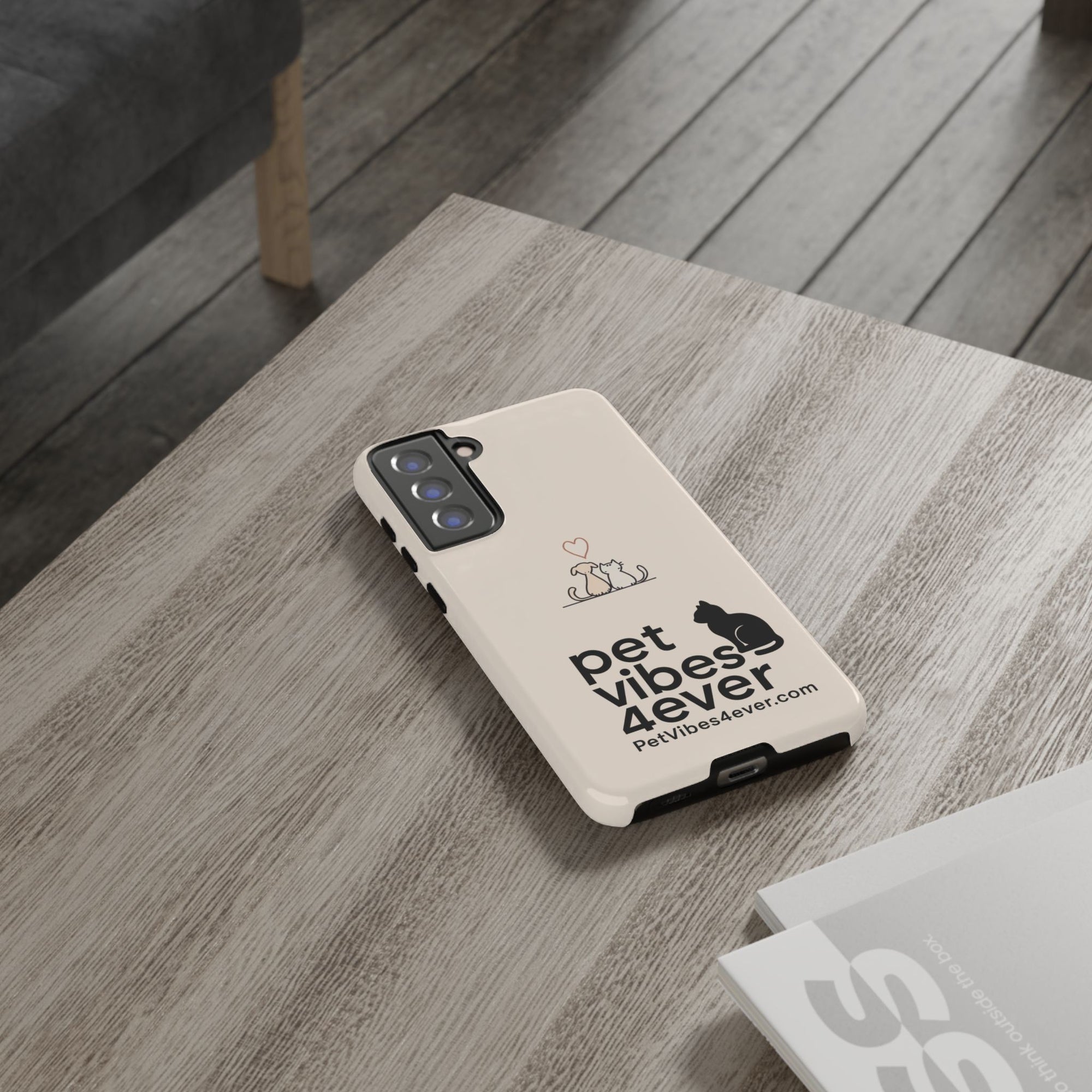 Cute Cat Phone Case - Pet Lovers Gift, Tough Cases, Customizable, Animal Lover, Cat Mom/Dad, Funny Cat Merchandise