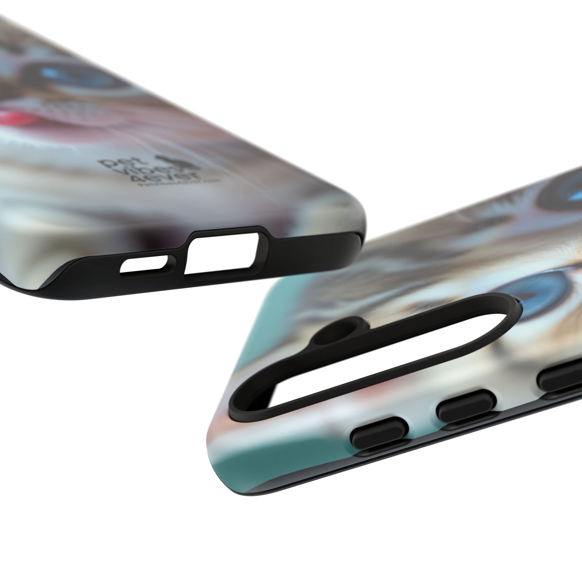 Cute Cat Phone Case, Pet Lover Gift, Durable Phone Cover, Animal Print Case, Cute Kitten Accessory