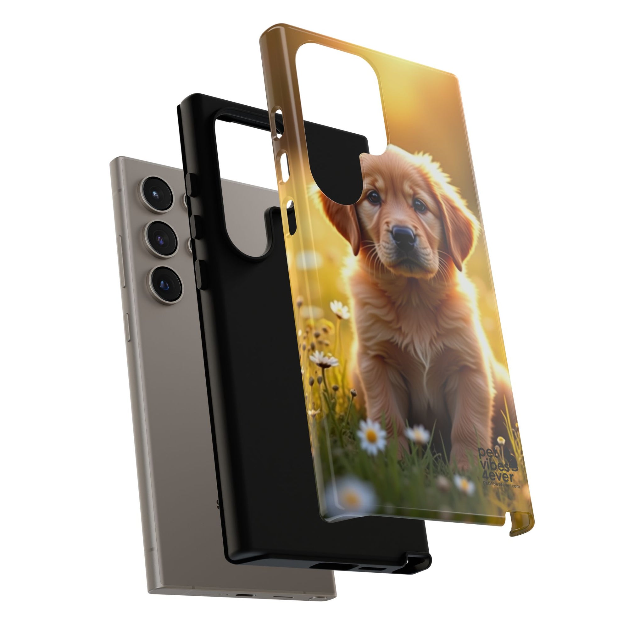 Cute Puppy Phone Case, Pet Lover Gift, Dog Owner Accessory, Animal Lover Merchandise, Birthday Gift for Him/Her
