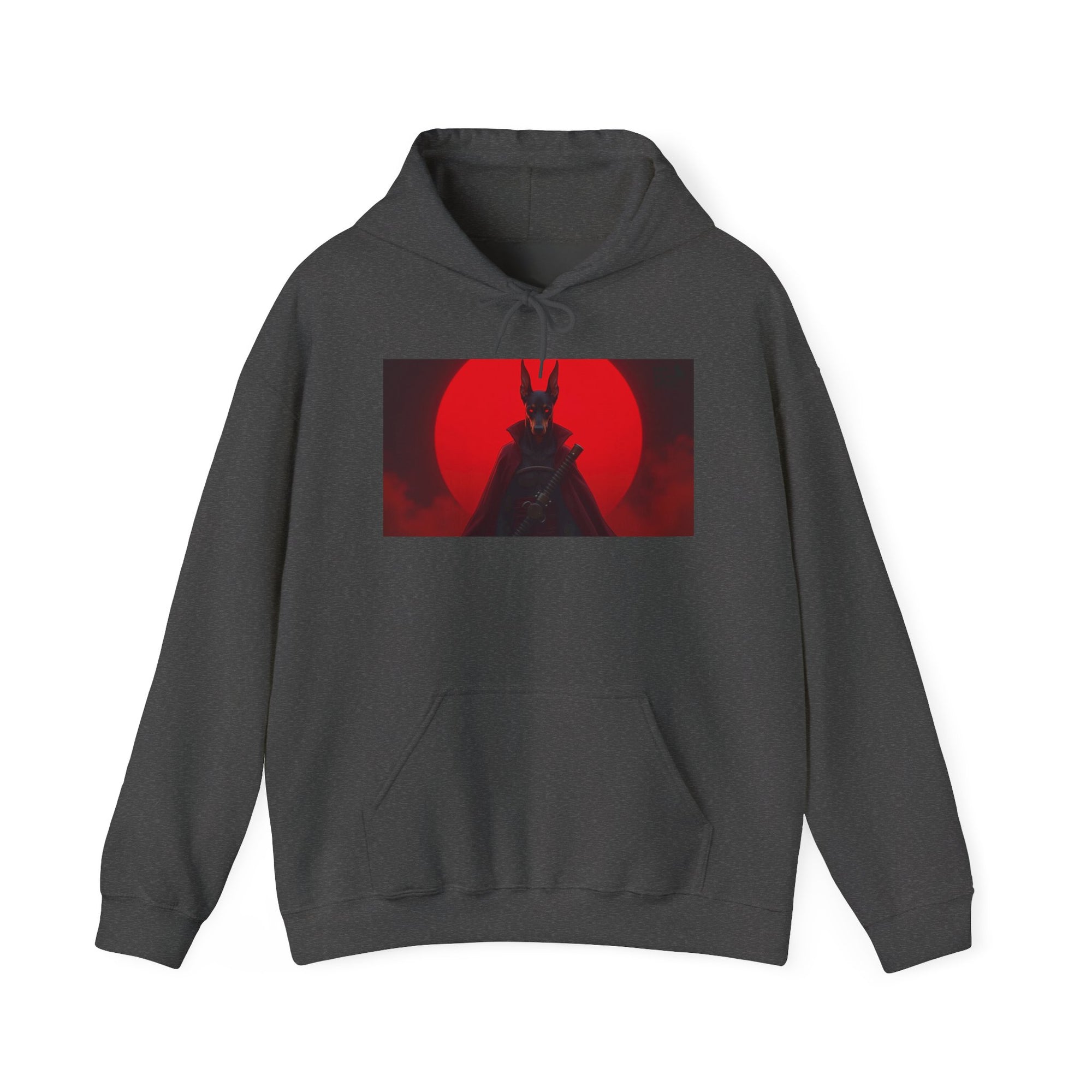 Red Sun Graphic Hoodie for Fans, Perfect for Cozy Days, Gifting, Festivals, and Casual Outings.
