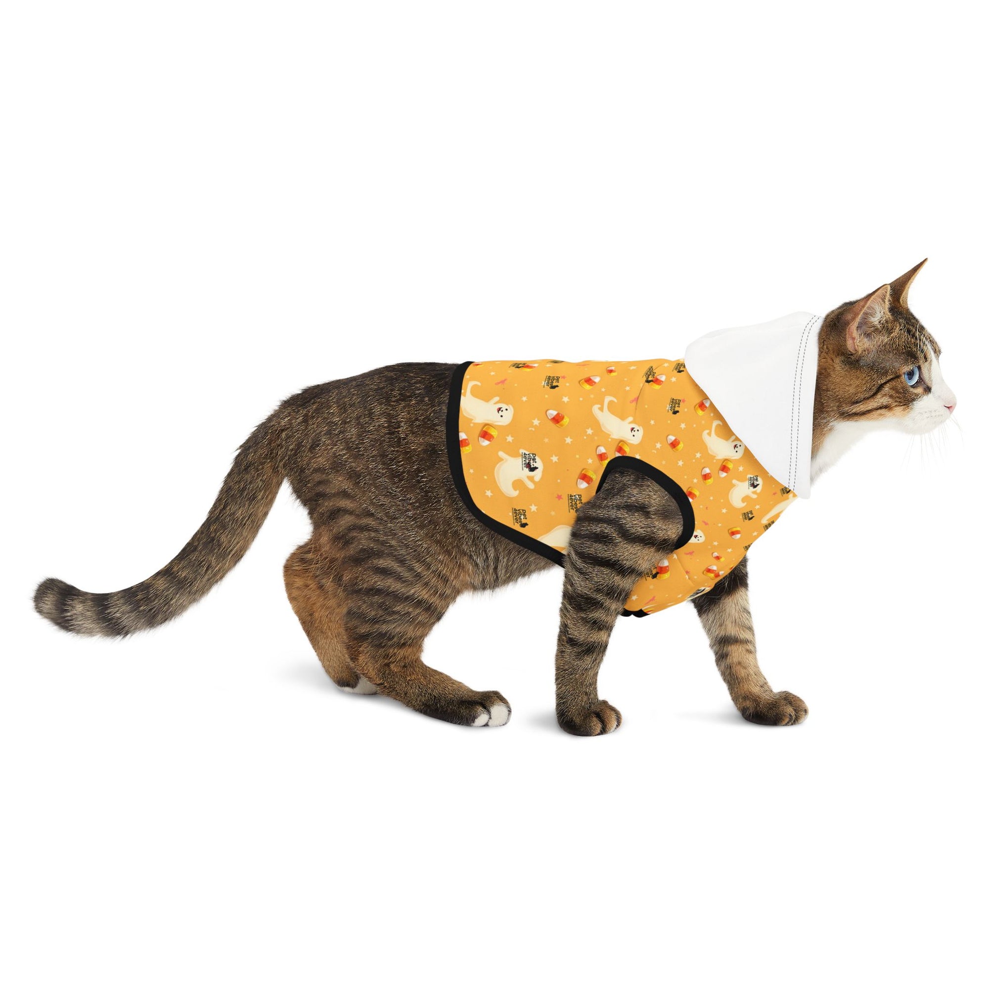 Cozy Pet Hoodie for Cats and Dogs, Cute Animal Print Hoody, Pet Apparel, Fall Fashion, Pet Costume for Any Occasion