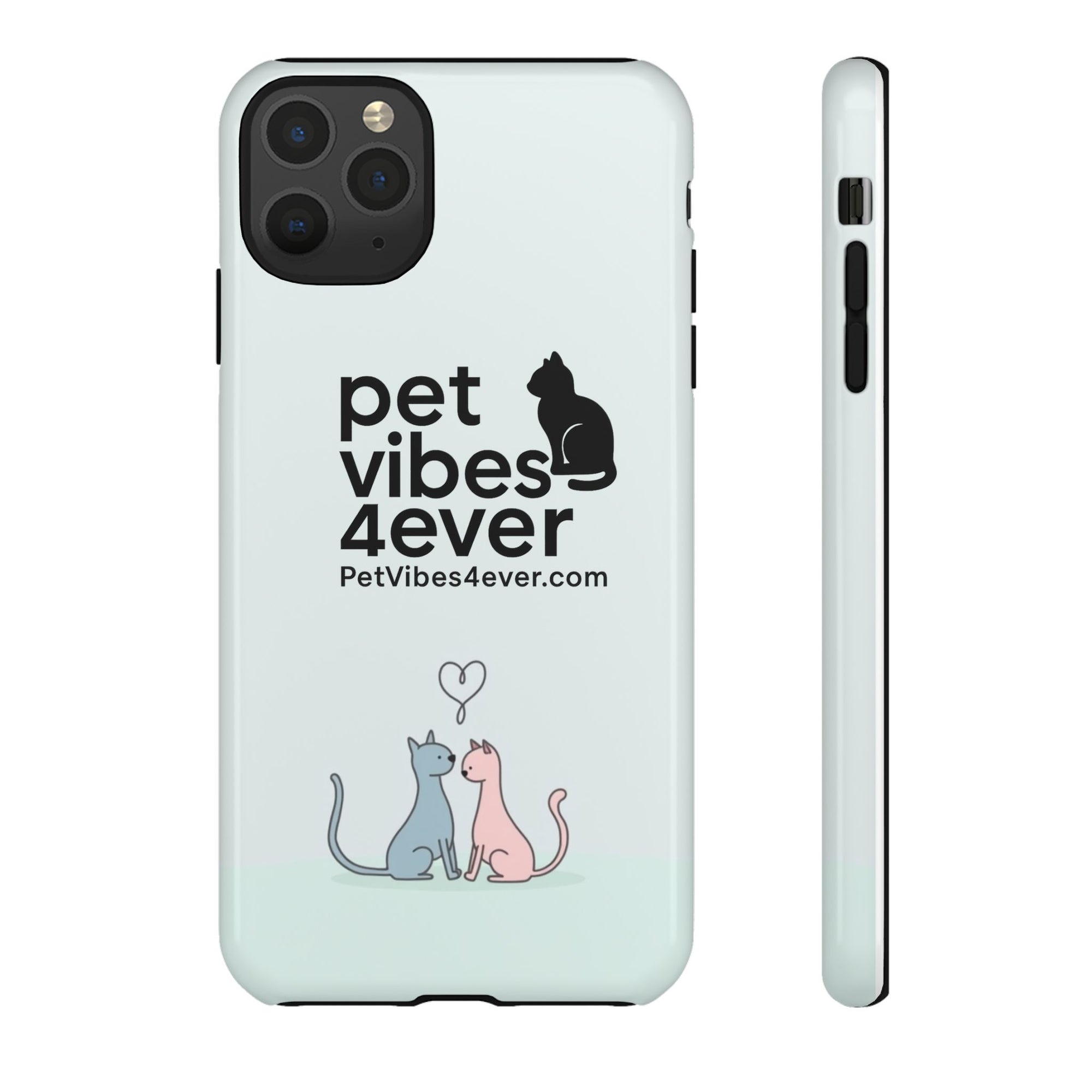 Pet Lover Phone Case - Cute Cat Lover Gift, Animal Protective Cover, Pet Vibes Merchandise, Birthday Present, Custom Phone Accessory