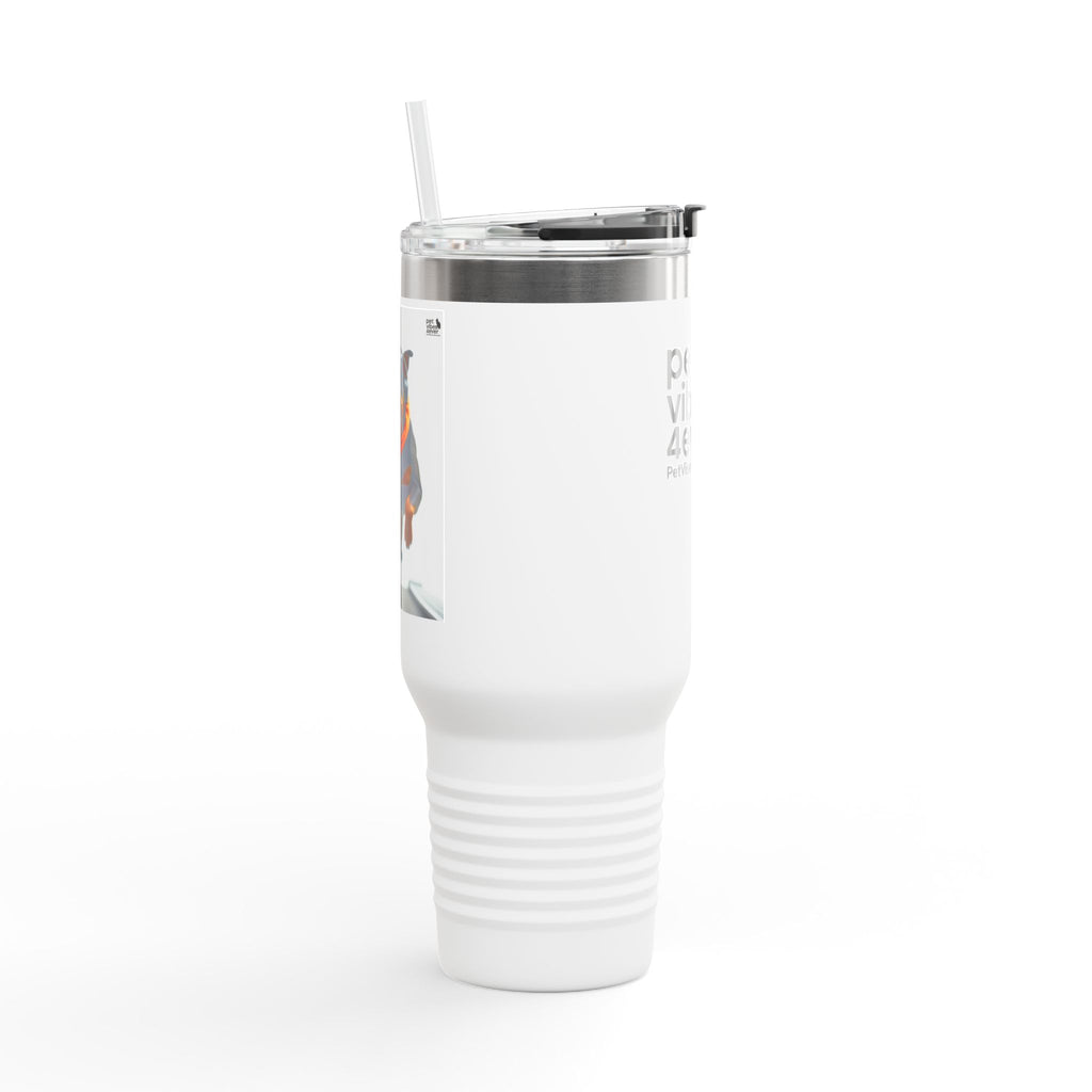 Insulated Travel Mug - Perfect for Pet Lovers, Coffee Enthusiasts, Travel, Gift for Holidays, Eco-Friendly Drinkware, Customizable