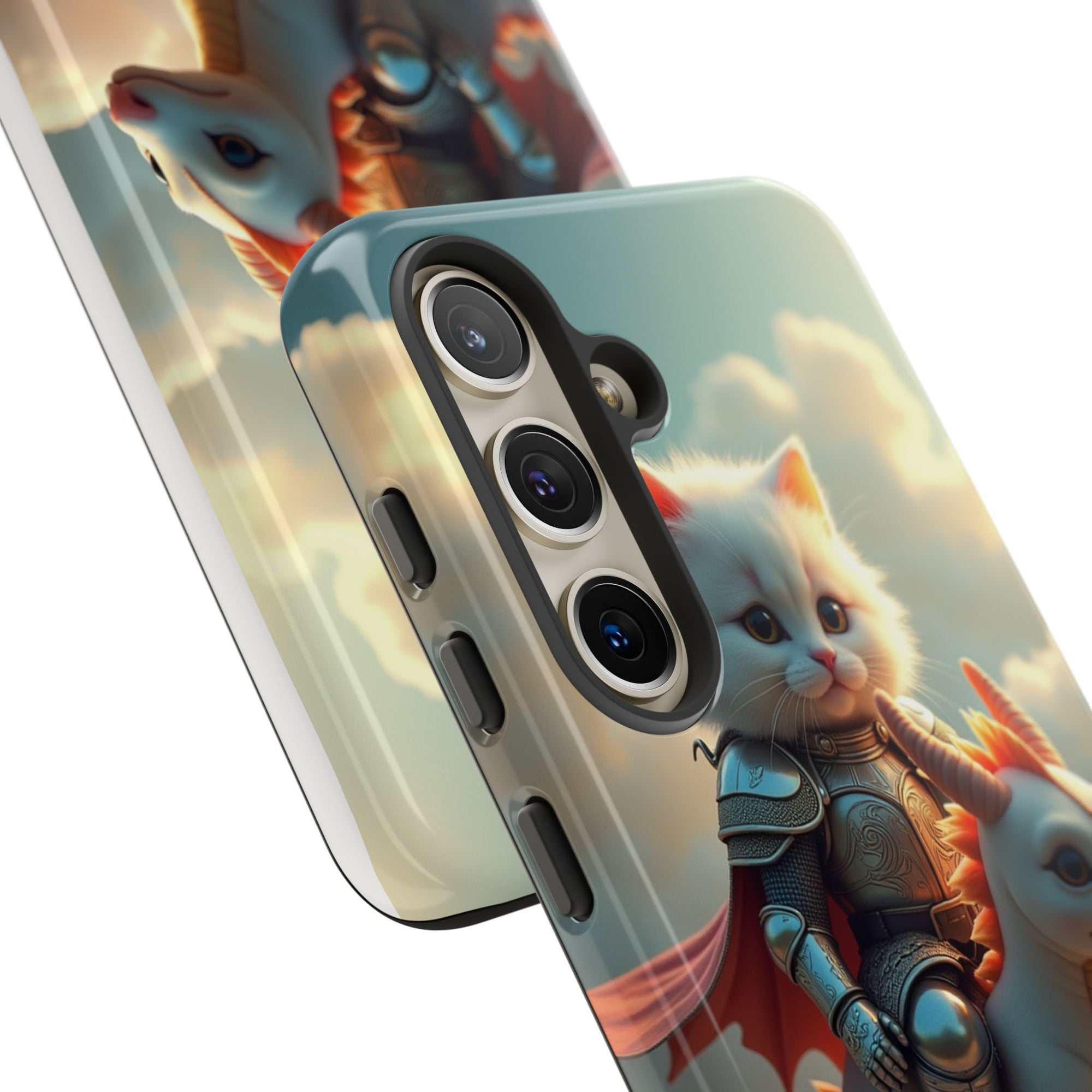 Funny Cat Phone Case, Cute Pet Lovers Gift, Cool Animal Accessory, Unique Phone Sleeve, Fantasy Vibe Phone Cover