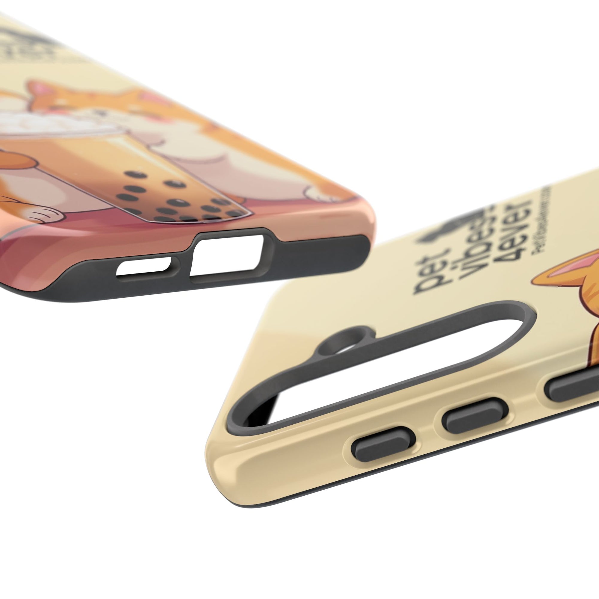 Cute Pet Phone Case, Animal Lover Accessory, Gifts for Dog Lovers, Adorable Corgi Design, Kawaii Style Protection