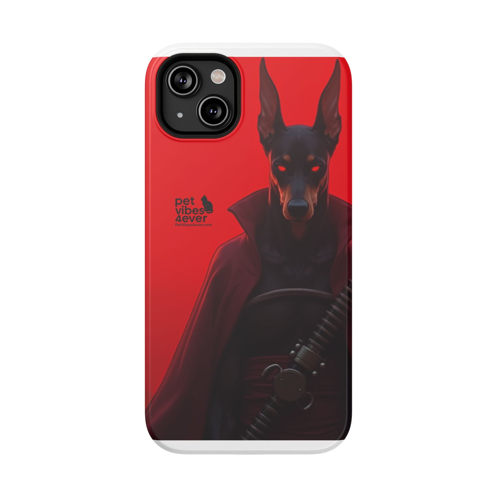 Impact-Resistant Phone Cases with Bold Dog Design, Durable Silicone, Gifts for Dog Lovers, Unique Cell Phone Accessories, Pet-Themed Gifts