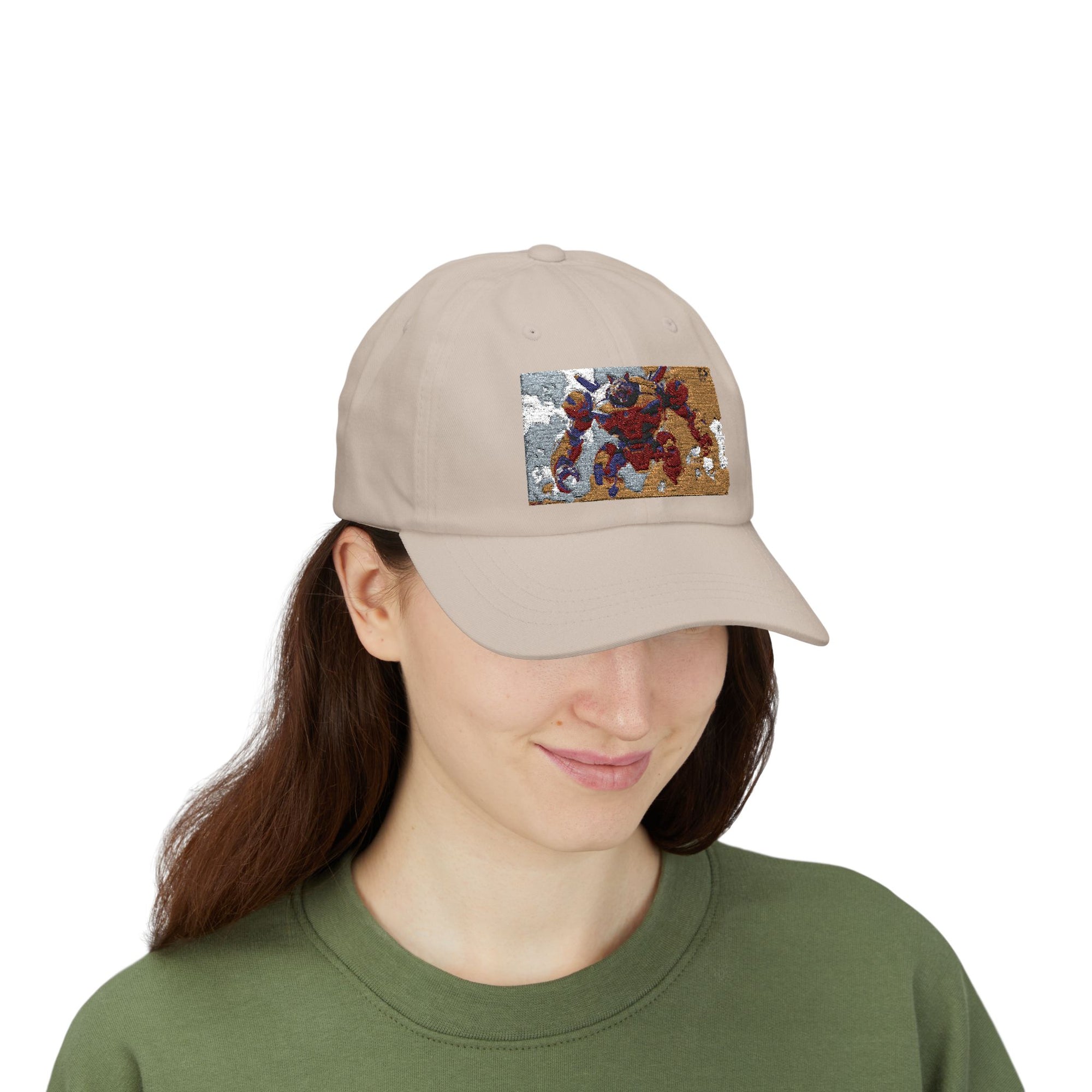 Classic Dad Cap with Colorful Design, Casual Dad Hat, Cool Cap for Summer, Gifts for Fathers Day, Unique Fashion Accessory
