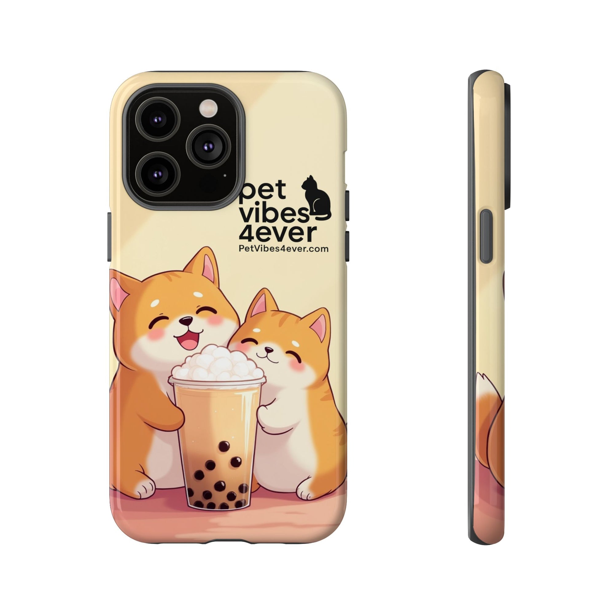 Cute Corgi Phone Cases - Playful Pet Vibes, Dog Lover Gift, Cute Animal Accessories, Pet Owner Decoration, kawaii phone cover