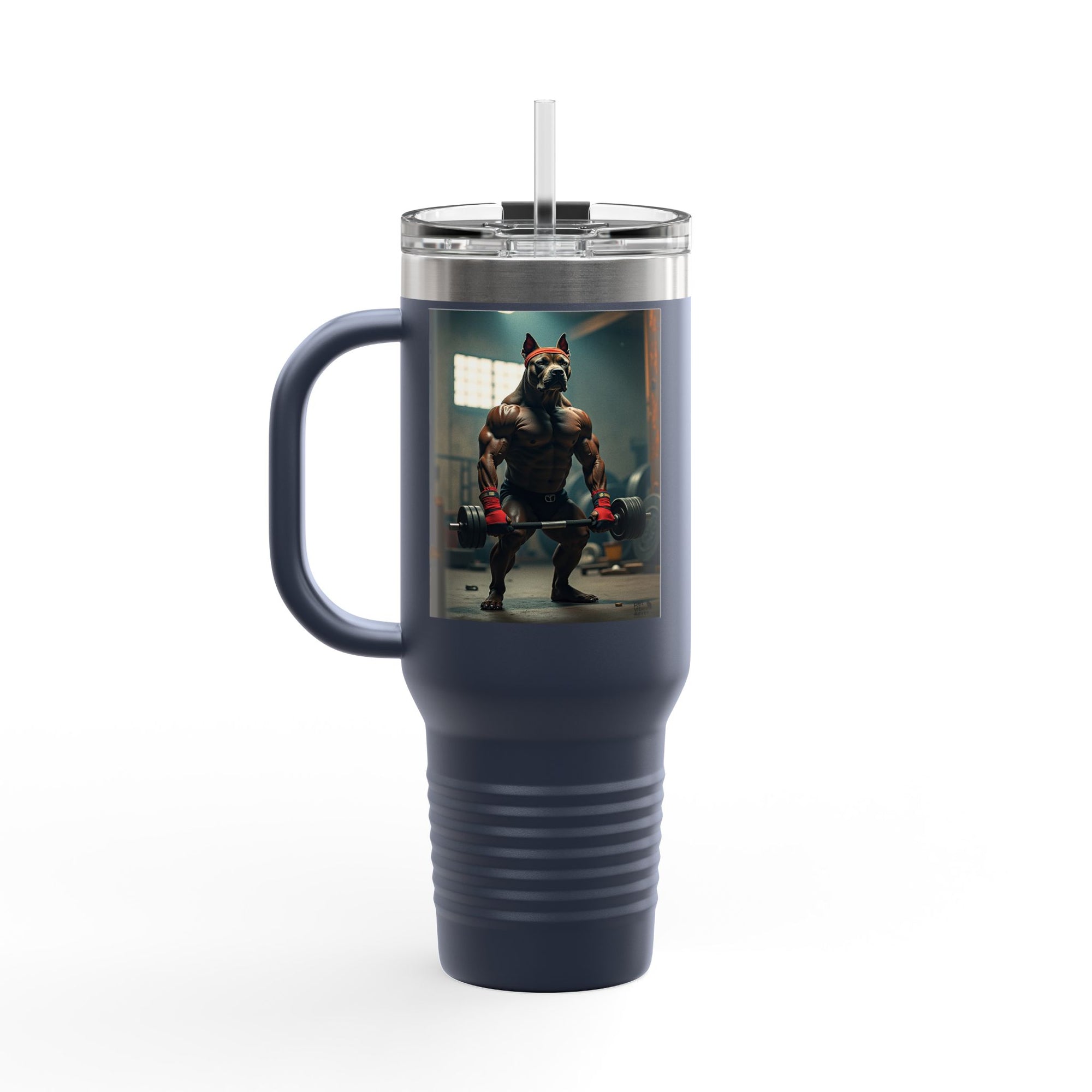 Insulated Travel Mug, Pet Lover's 40oz Coffee Tumbler, Perfect for Hot Drinks, Gifts for Cat Owners, Travel Companion, Pet Vibes 4ever