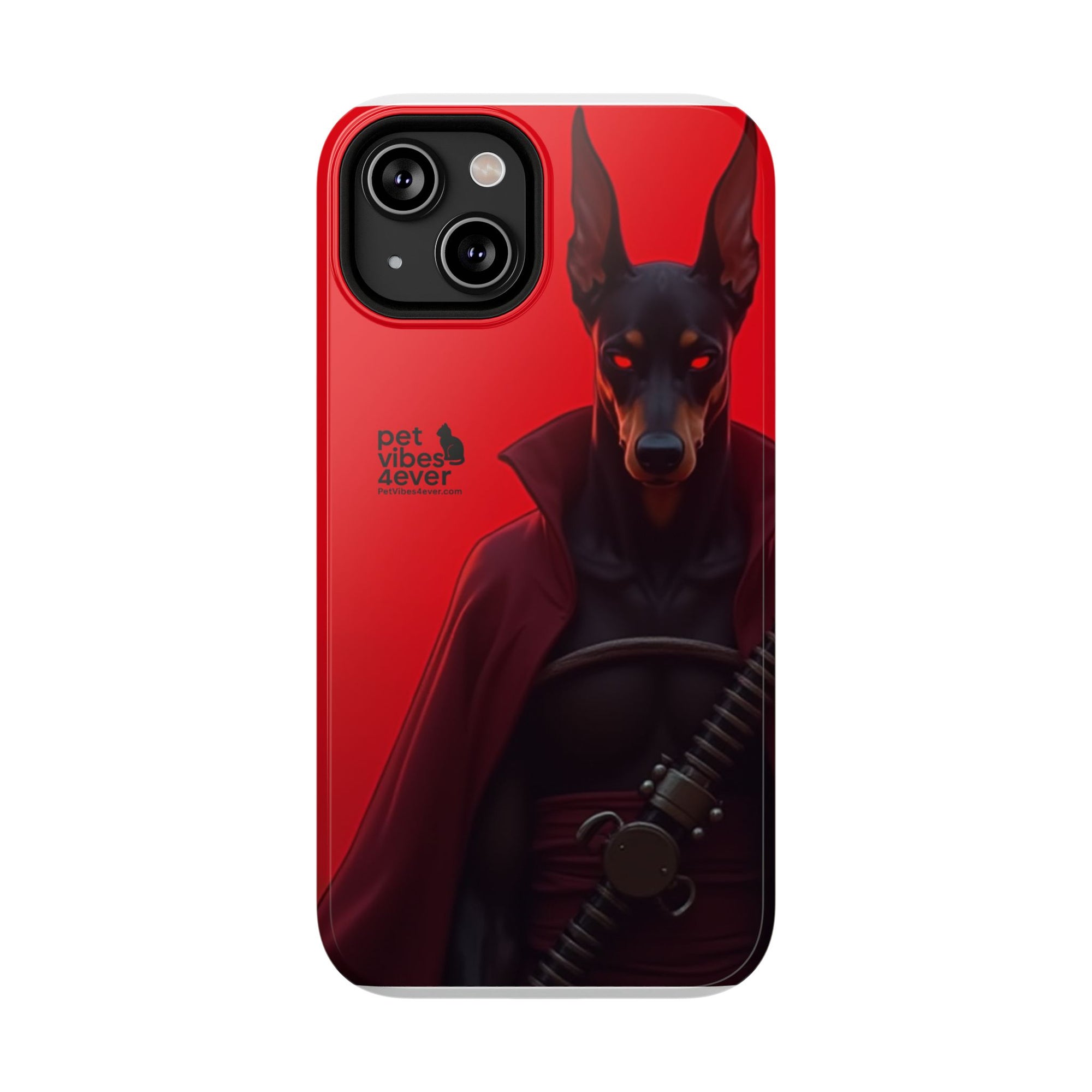 Impact-Resistant Phone Cases with Bold Dog Design, Durable Silicone, Gifts for Dog Lovers, Unique Cell Phone Accessories, Pet-Themed Gifts