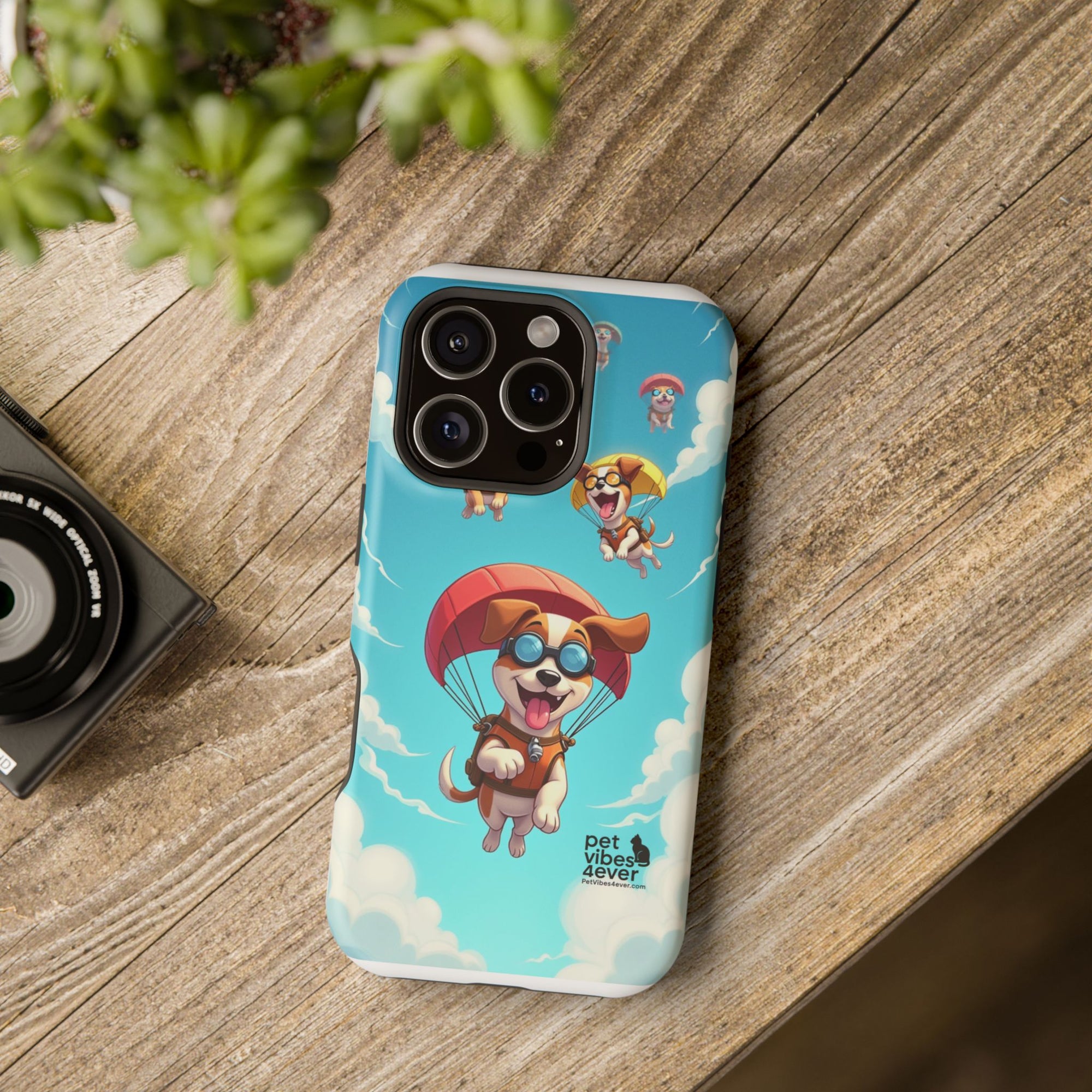 Playful Pet Vibes iPhone Case | Impact-Resistant Dog Design, Gifts for Dog Lovers, Cute Phone Accessory, Fun Pet Merchandise, [...]