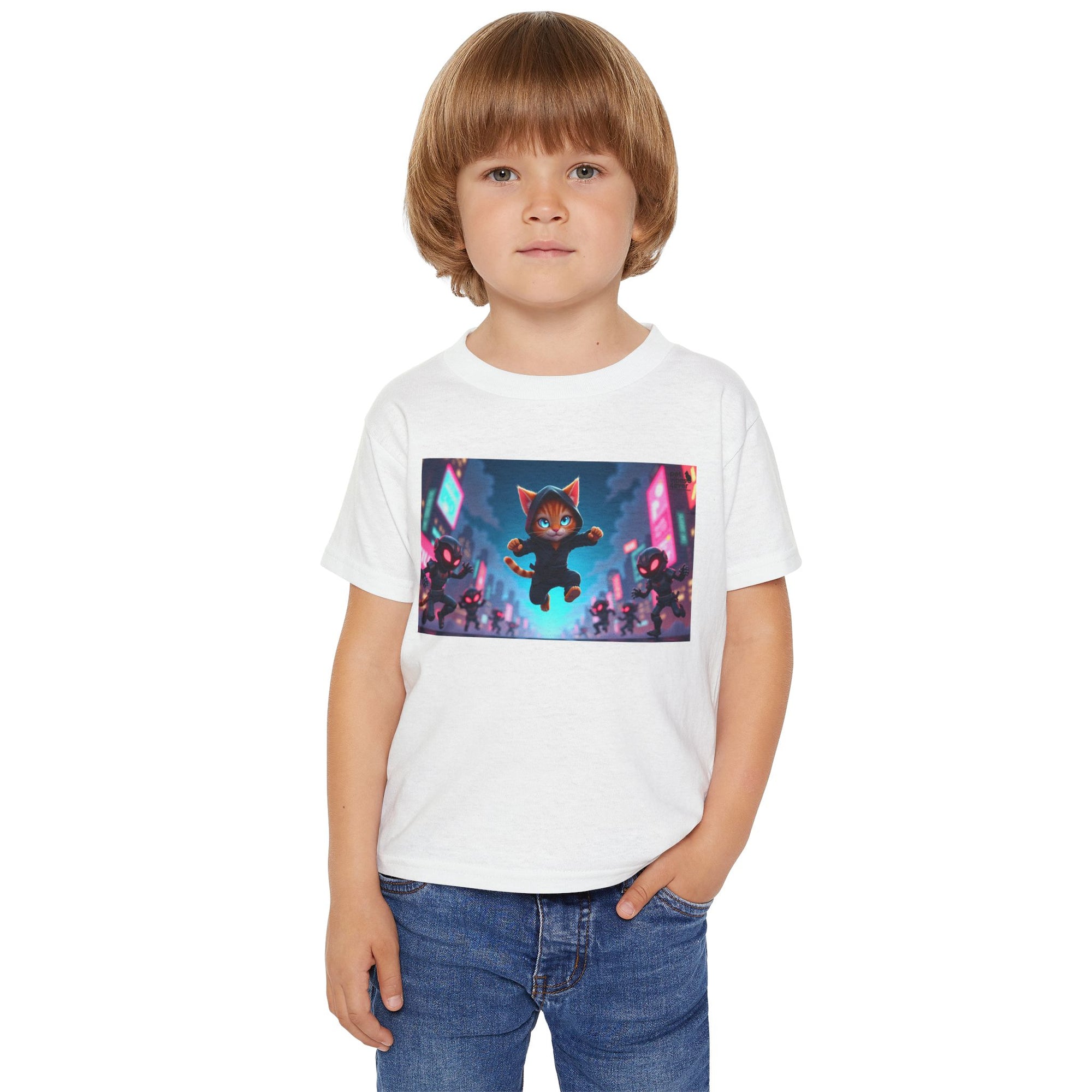 Playful Cartoon Toddler T-Shirt with Fun Design, Kids Apparel, Gift for Toddlers, Birthday Outfit, Everyday Wear, Cartoon Shirt