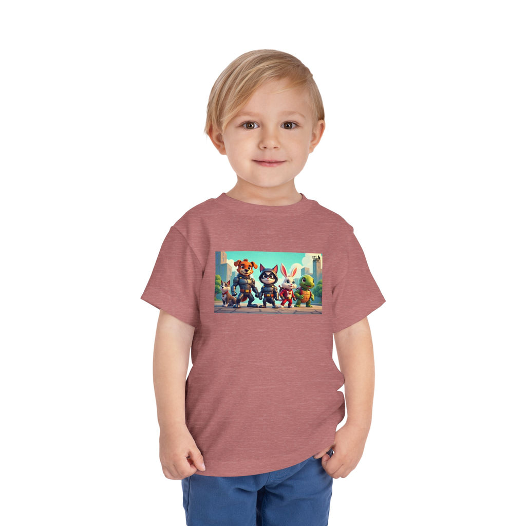 Adventurous Toddler Tee with Fun Characters | Perfect for Playdates, Birthdays, and Everyday Fun, Kids' T-Shirt, Cartoon Tee, Playful [...]