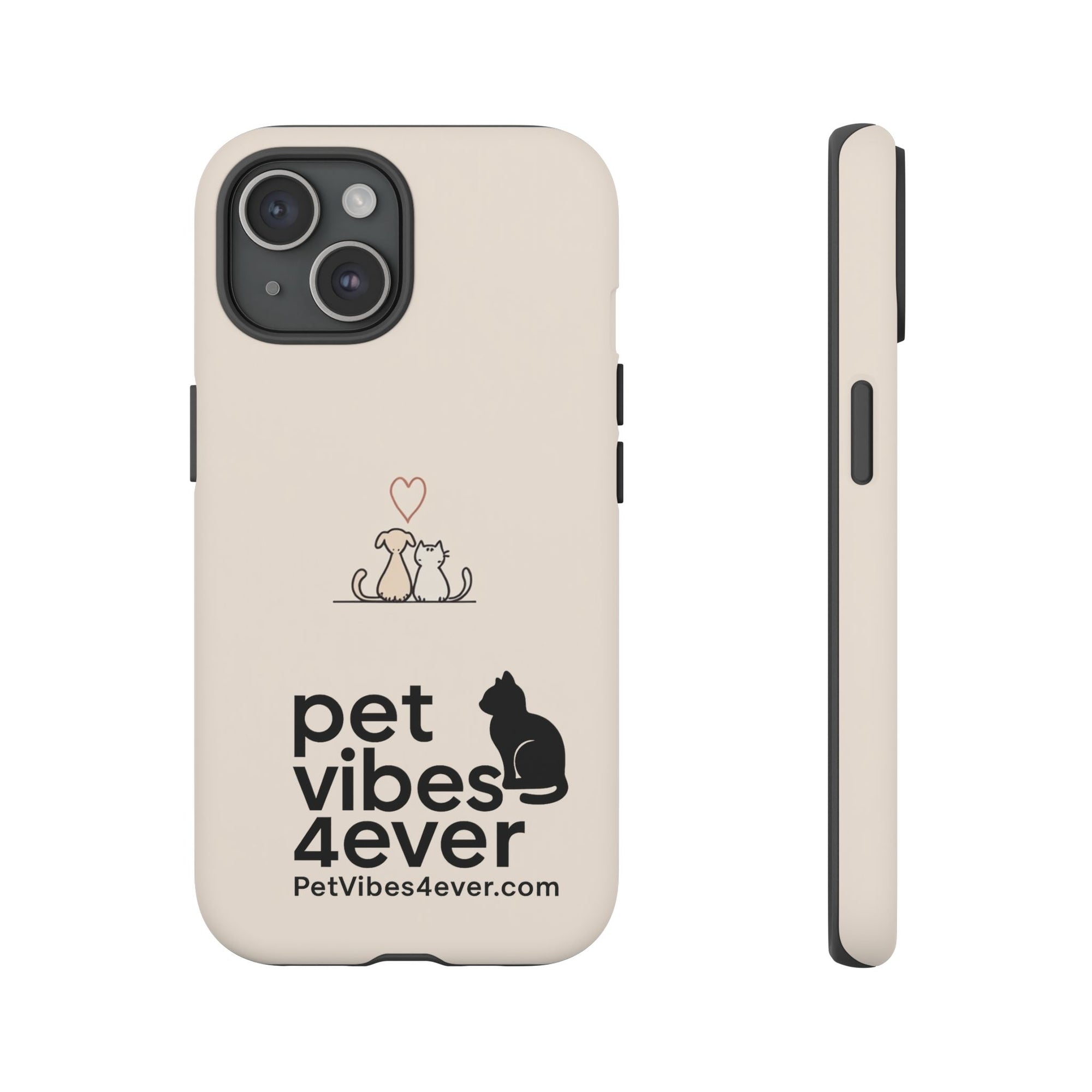 Pet Lovers Phone Case, Cute Animal Design, Tough Cases for Dog and Cat Lovers, Gift for Pet Owners, Unique Pet Accessory