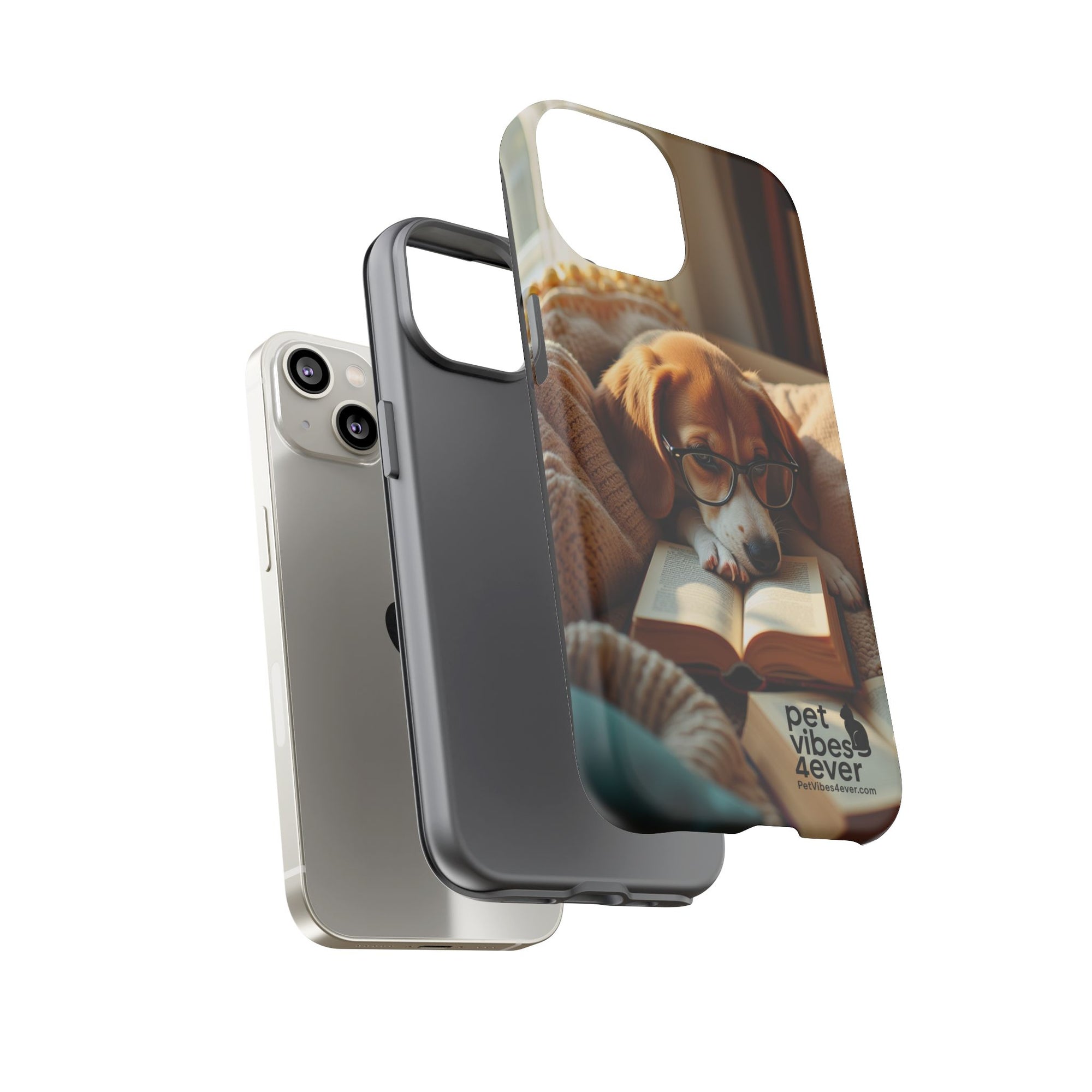 Pet-Themed Phone Case, Dog Lover Gift, Cute Animal Accessory, Quirky Dog Design, Ideal for Pet Owners