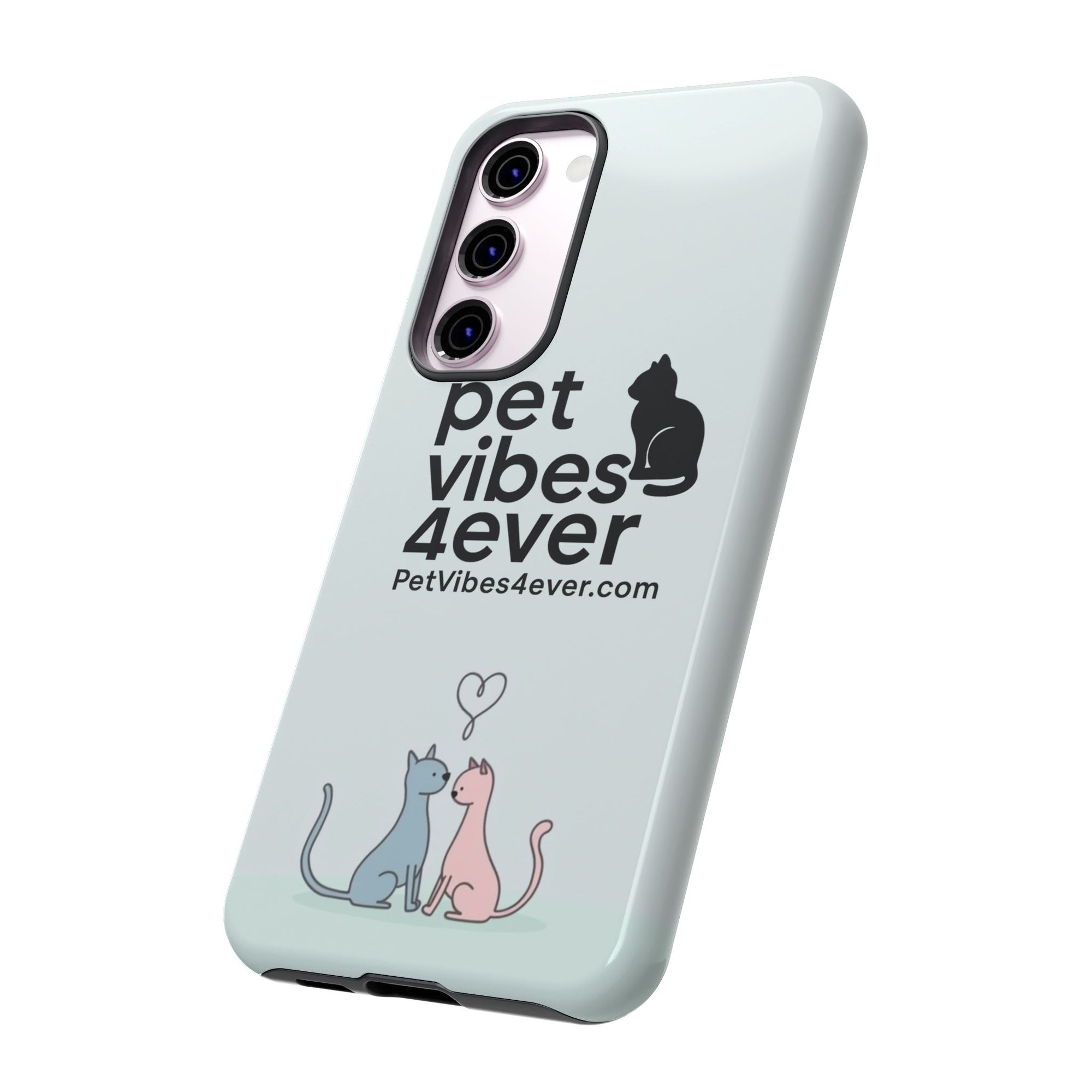 Cute Cat Phone Case, Colorful Tough Case for Pet Lovers, Cat-Themed Accessory, Gift for Animal Lovers, Mobile Phone Protection