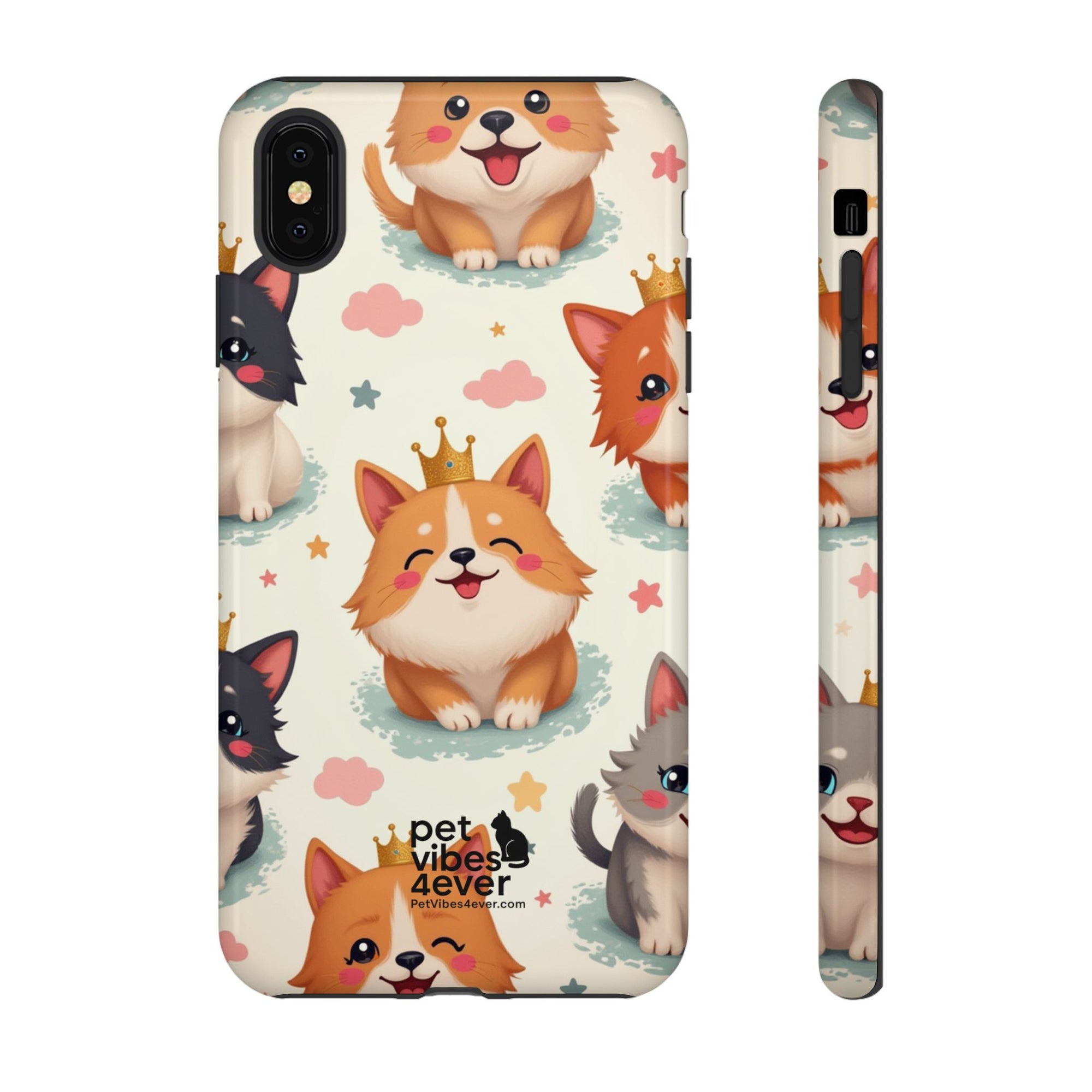Cute Pet Phone Case, Dog Lover Accessory, Cat Phone Cover, Gift for Animal Lovers, Birthday Present, Pet Vibes Forever