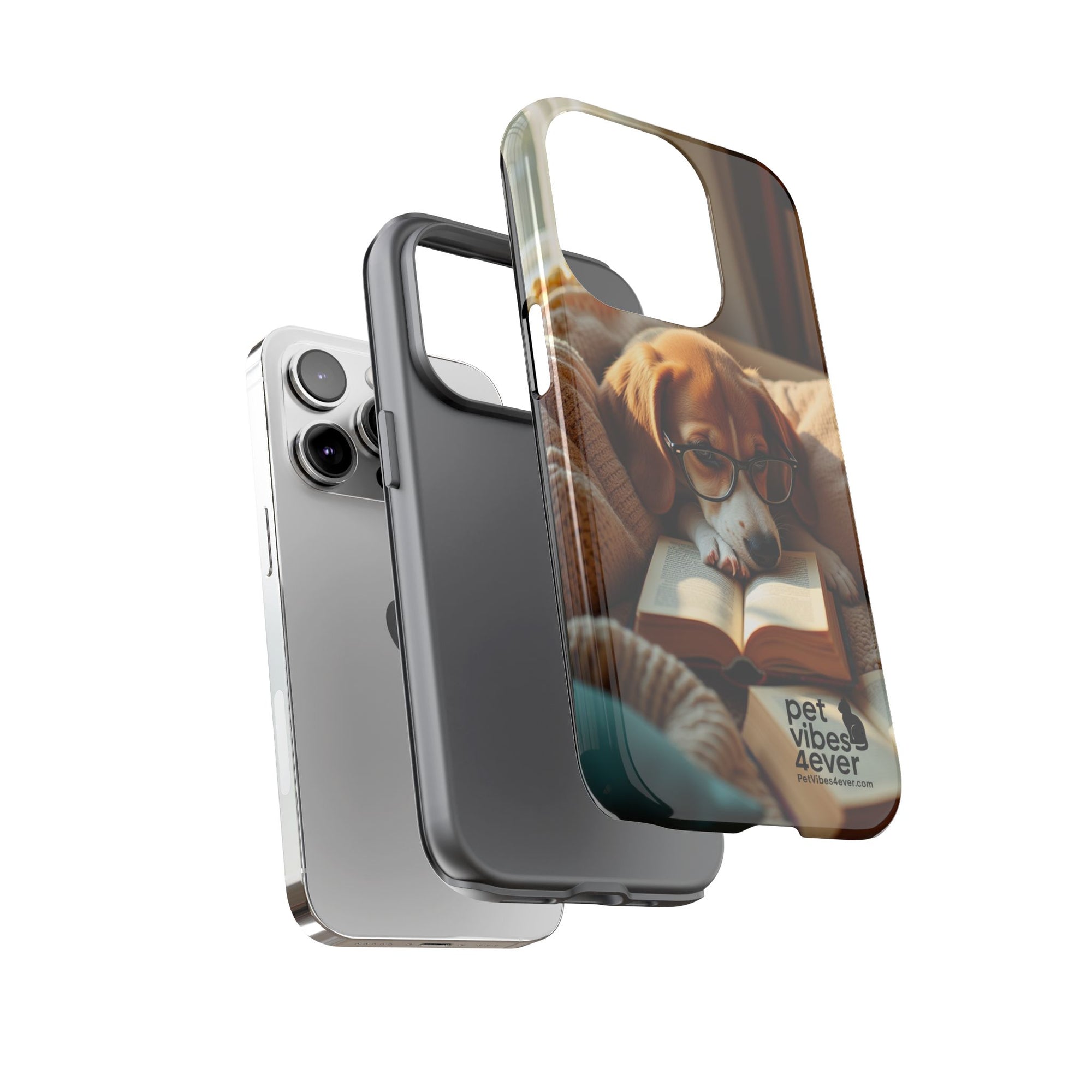 Pet-Themed Phone Case, Dog Lover Gift, Cute Animal Accessory, Quirky Dog Design, Ideal for Pet Owners