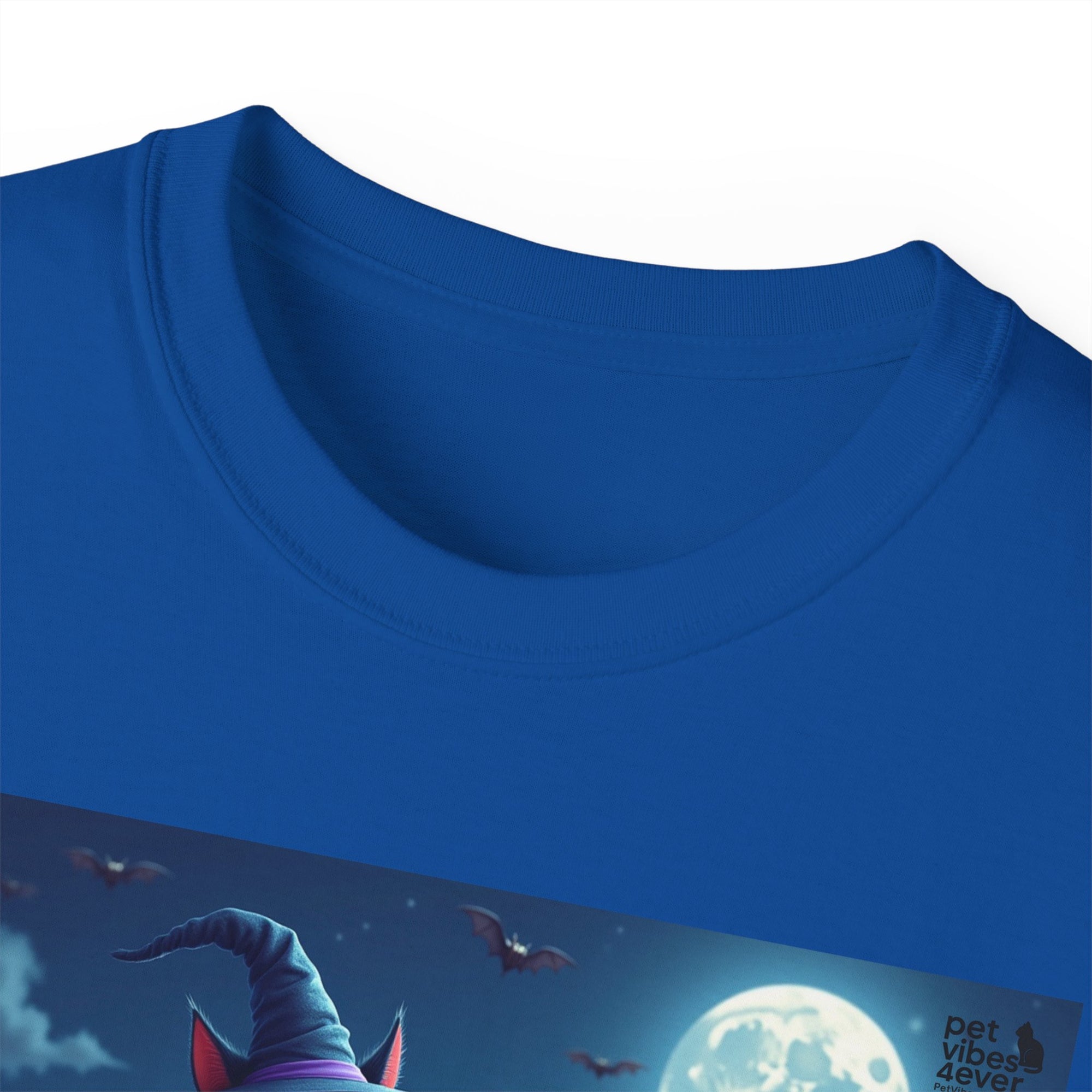 Moonlit Witch Unisex Tee | Spooky Vibes, Halloween Must-Have, Cozy Gift, Comfortable Everyday Wear, Magical Spirit Apparel