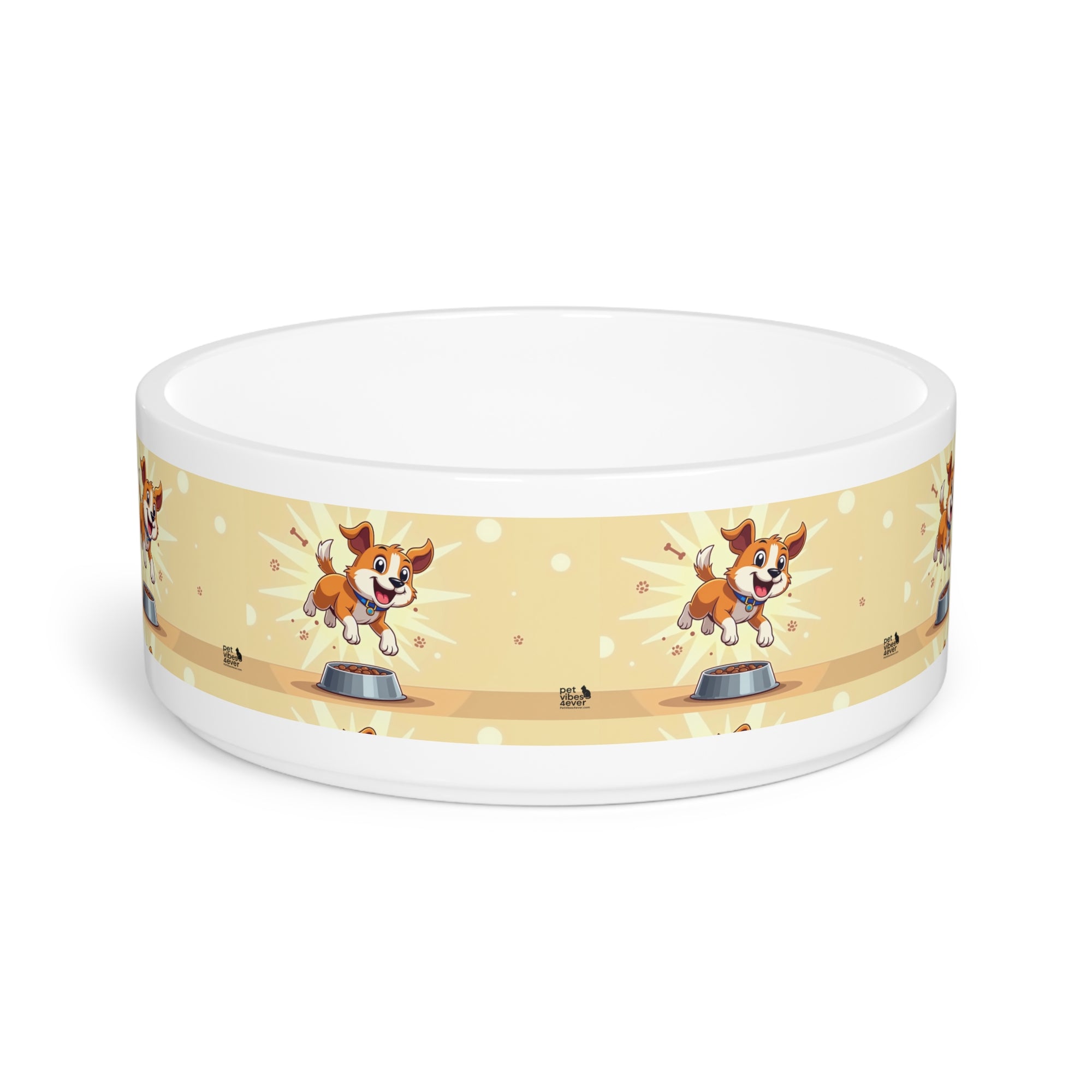 Playful Pet Bowl for Dogs, Colorful Dog Dish, Customizable Pet Dish, Fun Feeding Bowl for Pets, Pet Gift for Pet Lovers