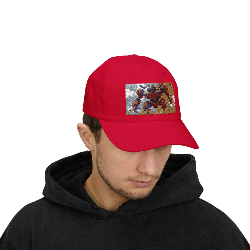 Classic Dad Cap with Colorful Design, Casual Dad Hat, Cool Cap for Summer, Gifts for Fathers Day, Unique Fashion Accessory
