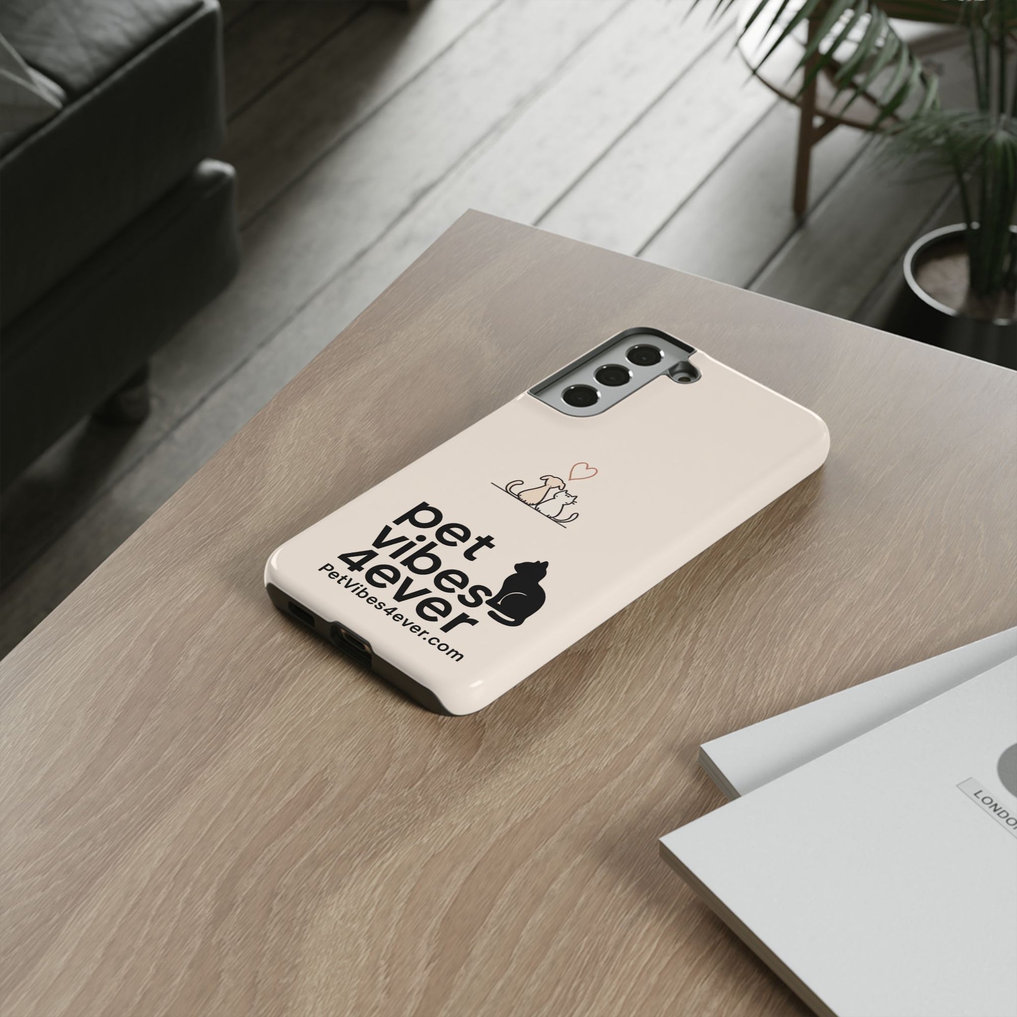 Cute Cat Phone Case - Pet Lovers Gift, Tough Cases, Customizable, Animal Lover, Cat Mom/Dad, Funny Cat Merchandise