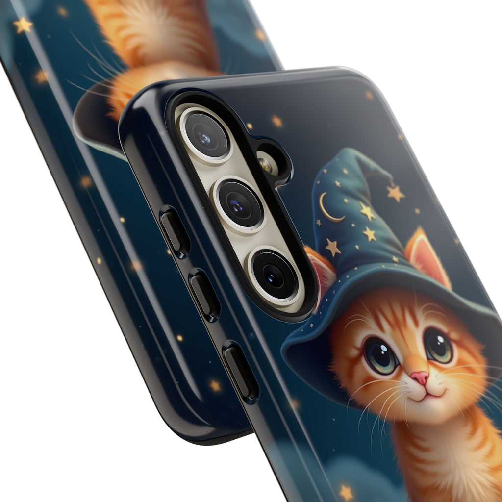 Cat-Themed Phone Case, Magical Cat Case, Pet Lover Gift, Cute Animal Accessories, Birthday Present For Cat Owners