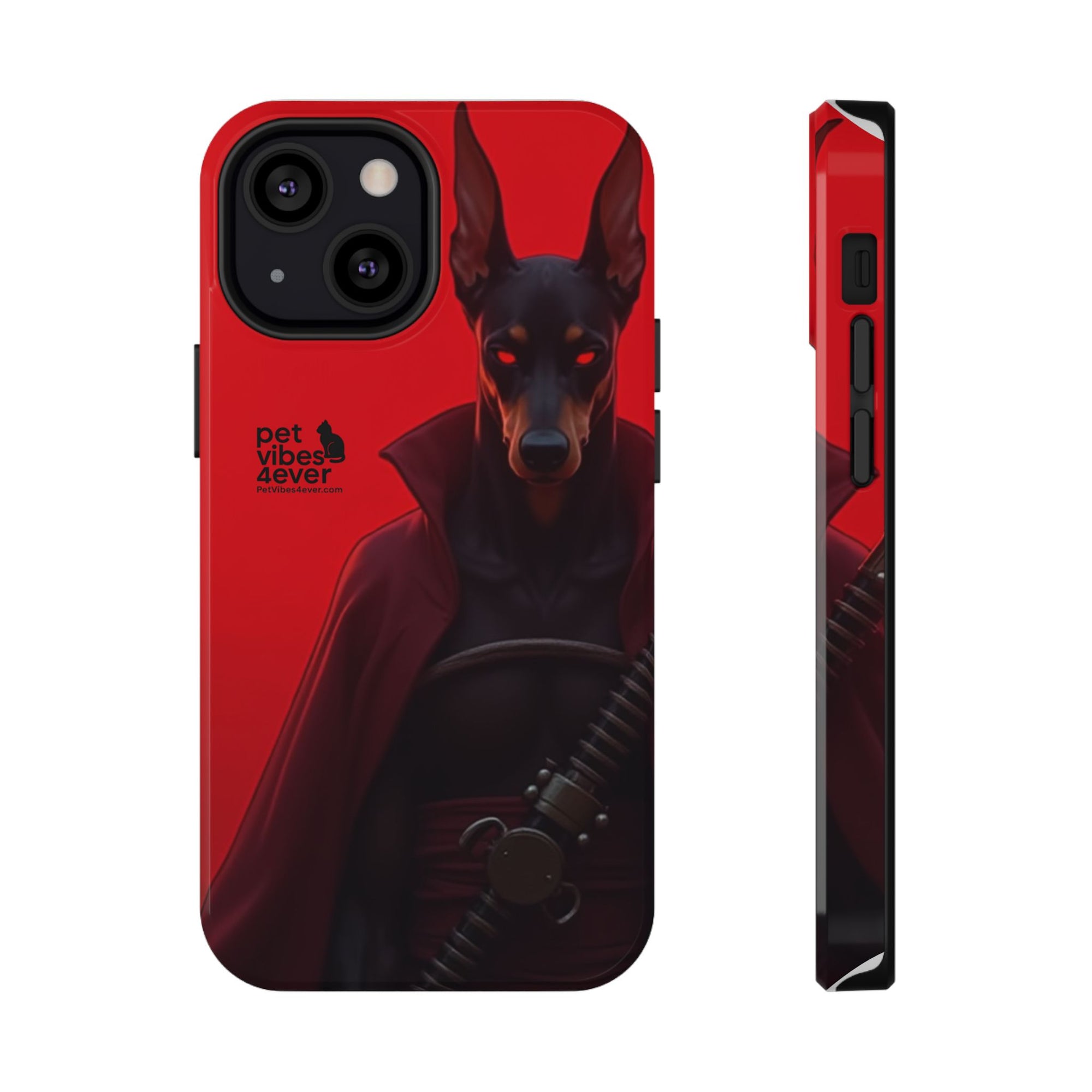 Impact-Resistant Phone Cases with Bold Dog Design, Durable Silicone, Gifts for Dog Lovers, Unique Cell Phone Accessories, Pet-Themed Gifts