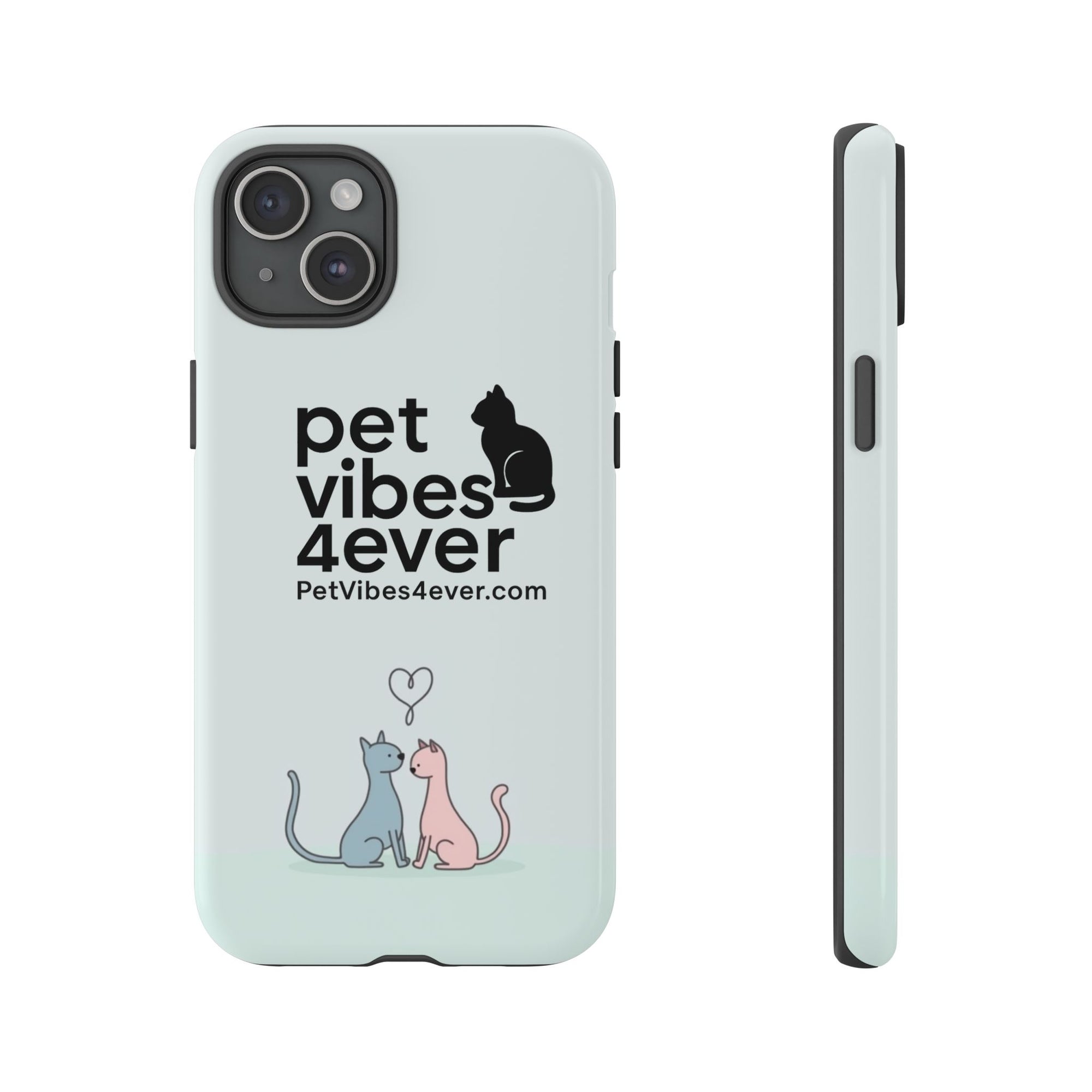 Pet Lover Phone Case - Cute Cat Lover Gift, Animal Protective Cover, Pet Vibes Merchandise, Birthday Present, Custom Phone Accessory