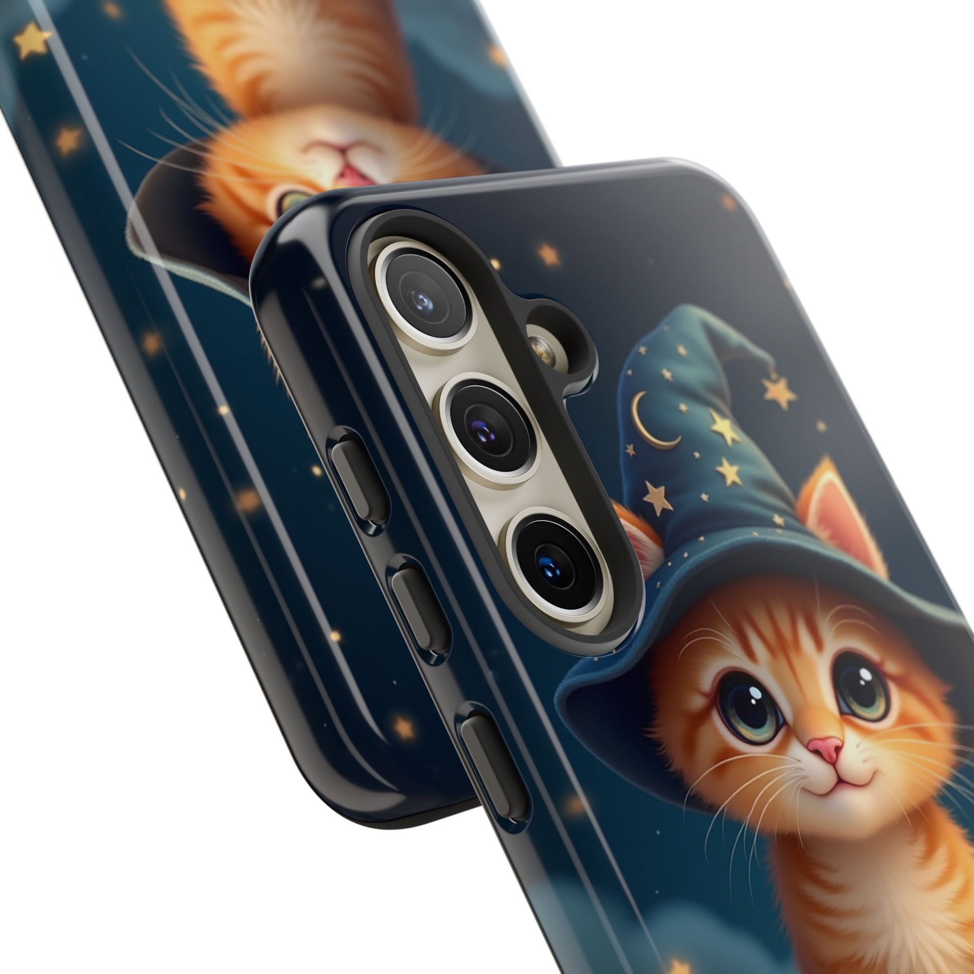 Cat-Themed Phone Case, Magical Cat Case, Pet Lover Gift, Cute Animal Accessories, Birthday Present For Cat Owners