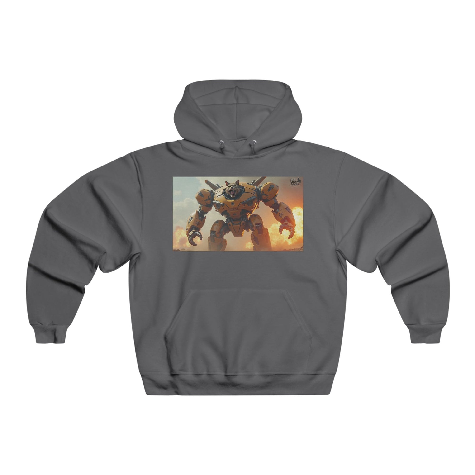 Mecha Cat Hooded Sweatshirt