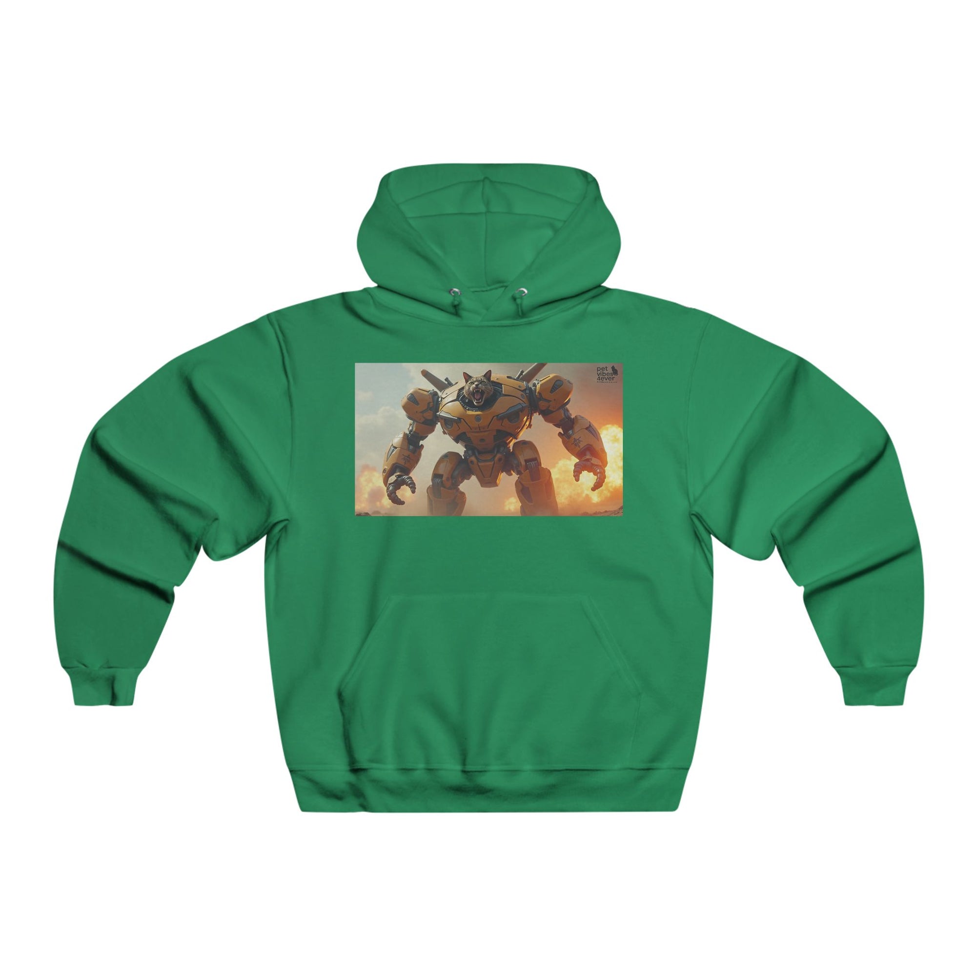 Mecha Cat Hooded Sweatshirt