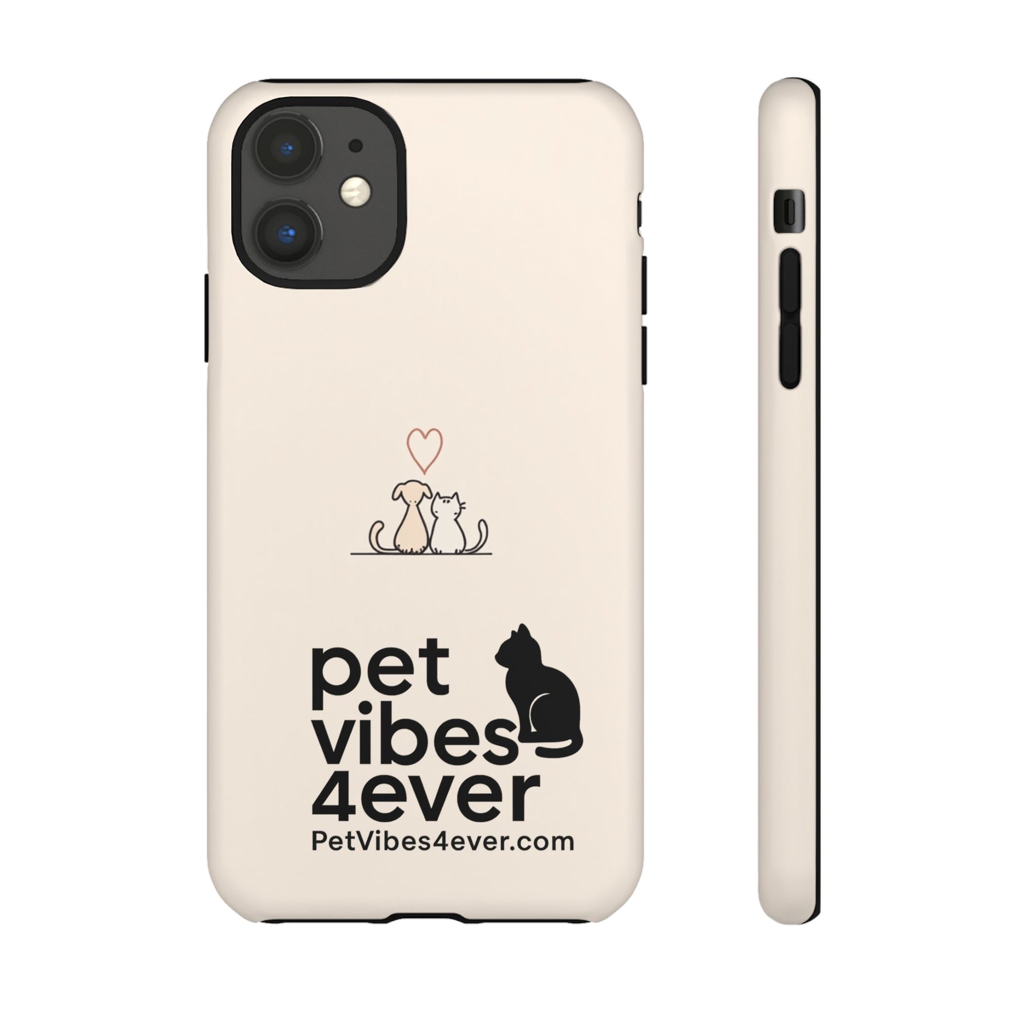 Pet Lovers Phone Case, Cute Animal Design, Tough Cases for Dog and Cat Lovers, Gift for Pet Owners, Unique Pet Accessory