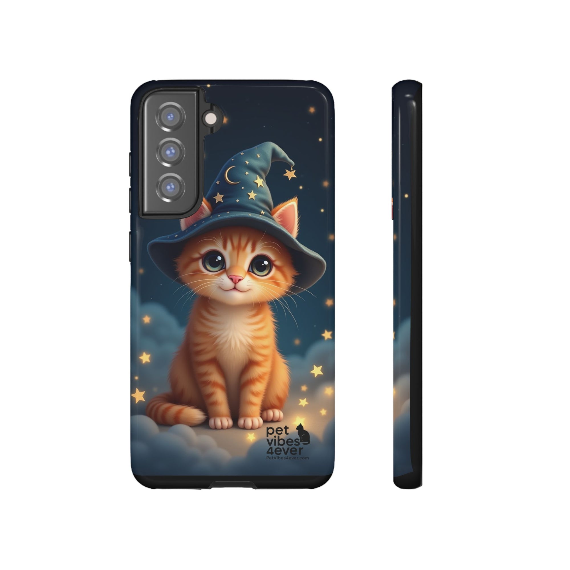 Cat-Themed Phone Case, Magical Cat Case, Pet Lover Gift, Cute Animal Accessories, Birthday Present For Cat Owners
