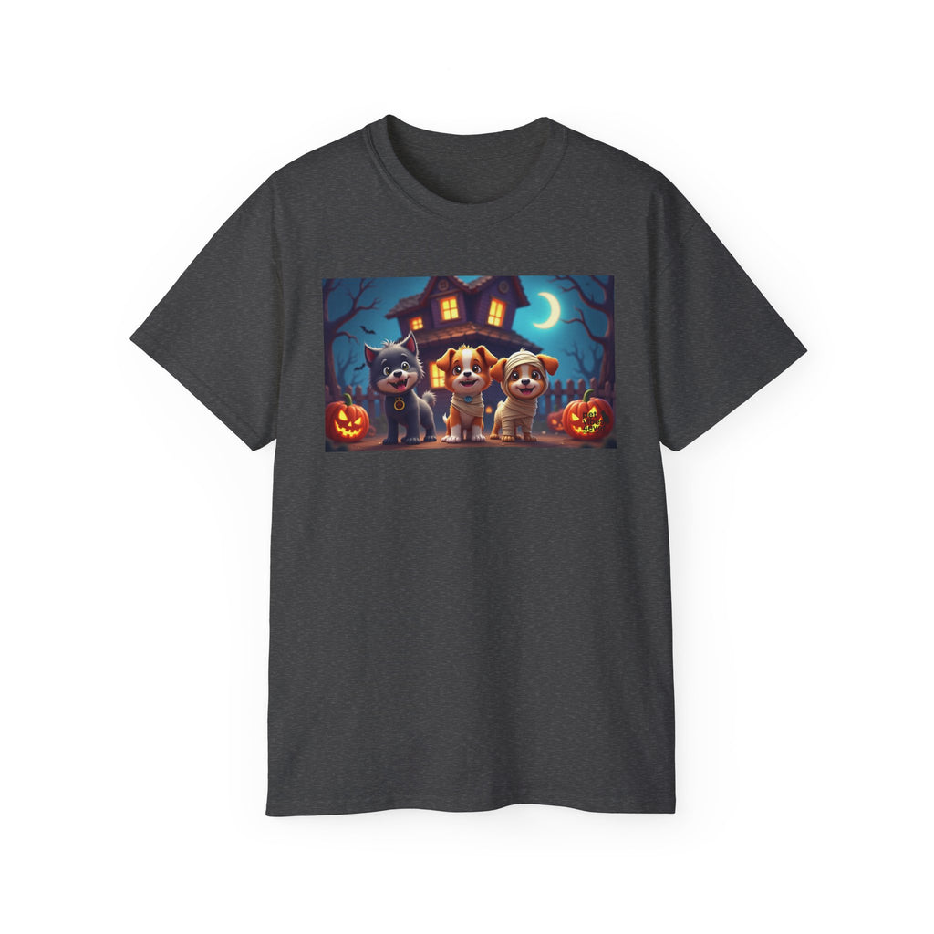 Halloween Pet Tee, Unisex Ultra Cotton T-Shirt, Cute Dog T-Shirt, Pet Lovers Gift, Halloween Costume Top