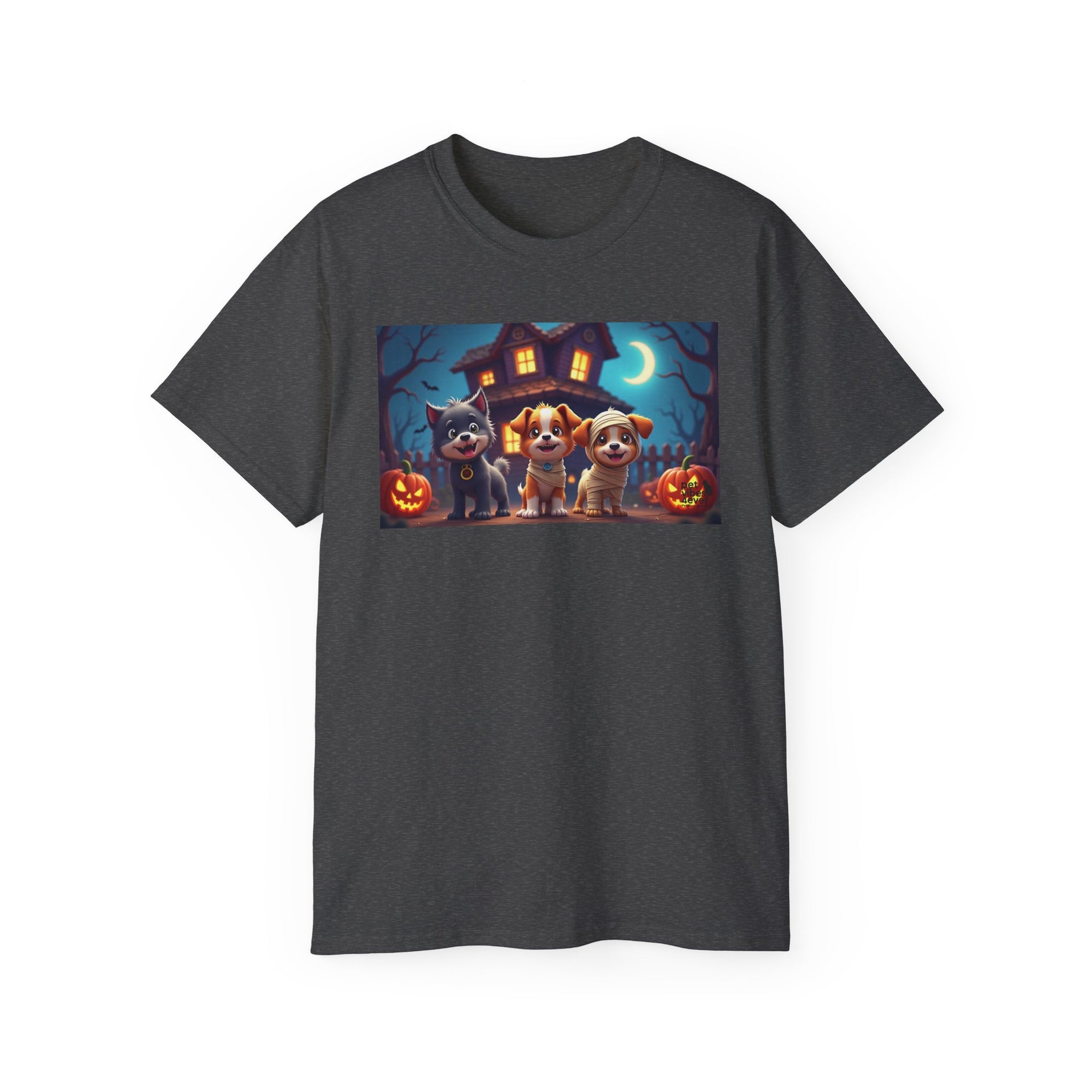 Halloween Pet Tee, Unisex Ultra Cotton T-Shirt, Cute Dog T-Shirt, Pet Lovers Gift, Halloween Costume Top