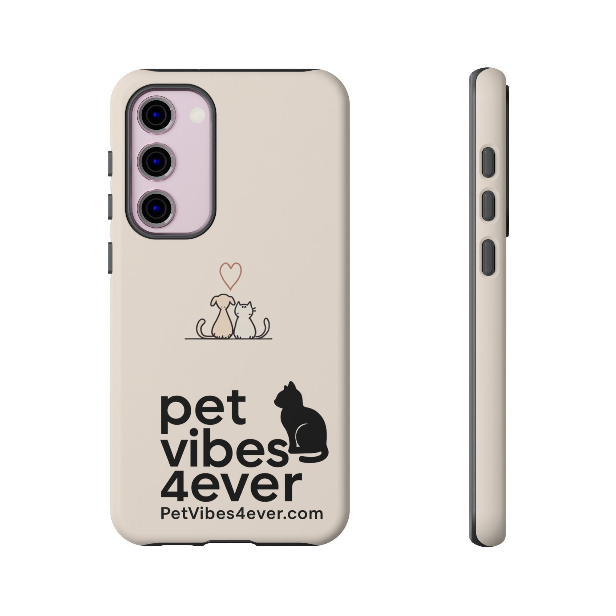 Cute Cat Phone Case - Pet Lovers Gift, Tough Cases, Customizable, Animal Lover, Cat Mom/Dad, Funny Cat Merchandise