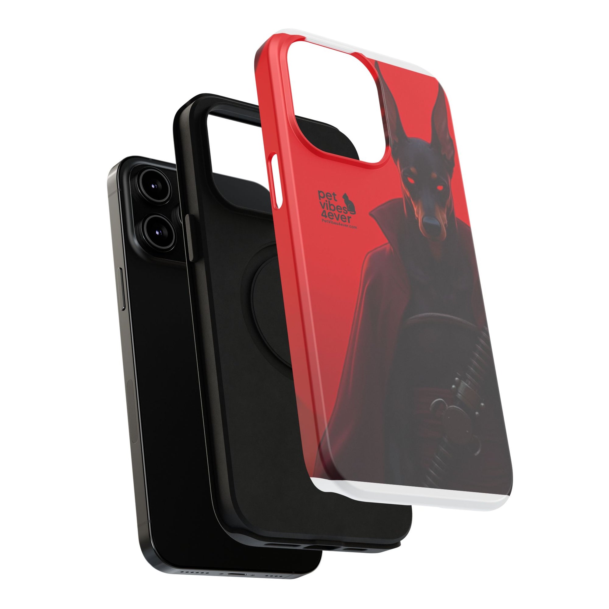 Impact-Resistant Phone Cases with Bold Dog Design, Durable Silicone, Gifts for Dog Lovers, Unique Cell Phone Accessories, Pet-Themed Gifts