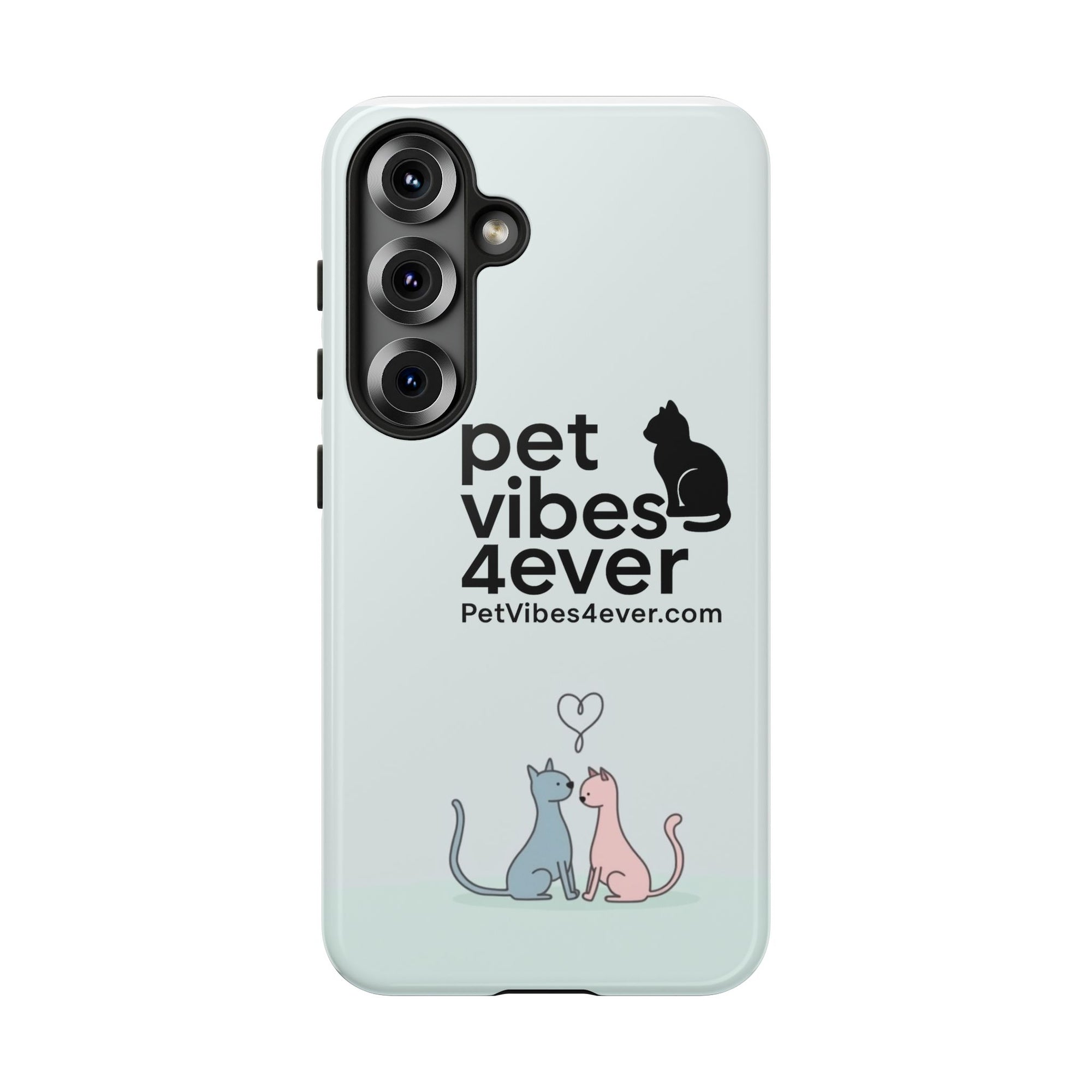 Cute Cat Phone Case, Colorful Tough Case for Pet Lovers, Cat-Themed Accessory, Gift for Animal Lovers, Mobile Phone Protection