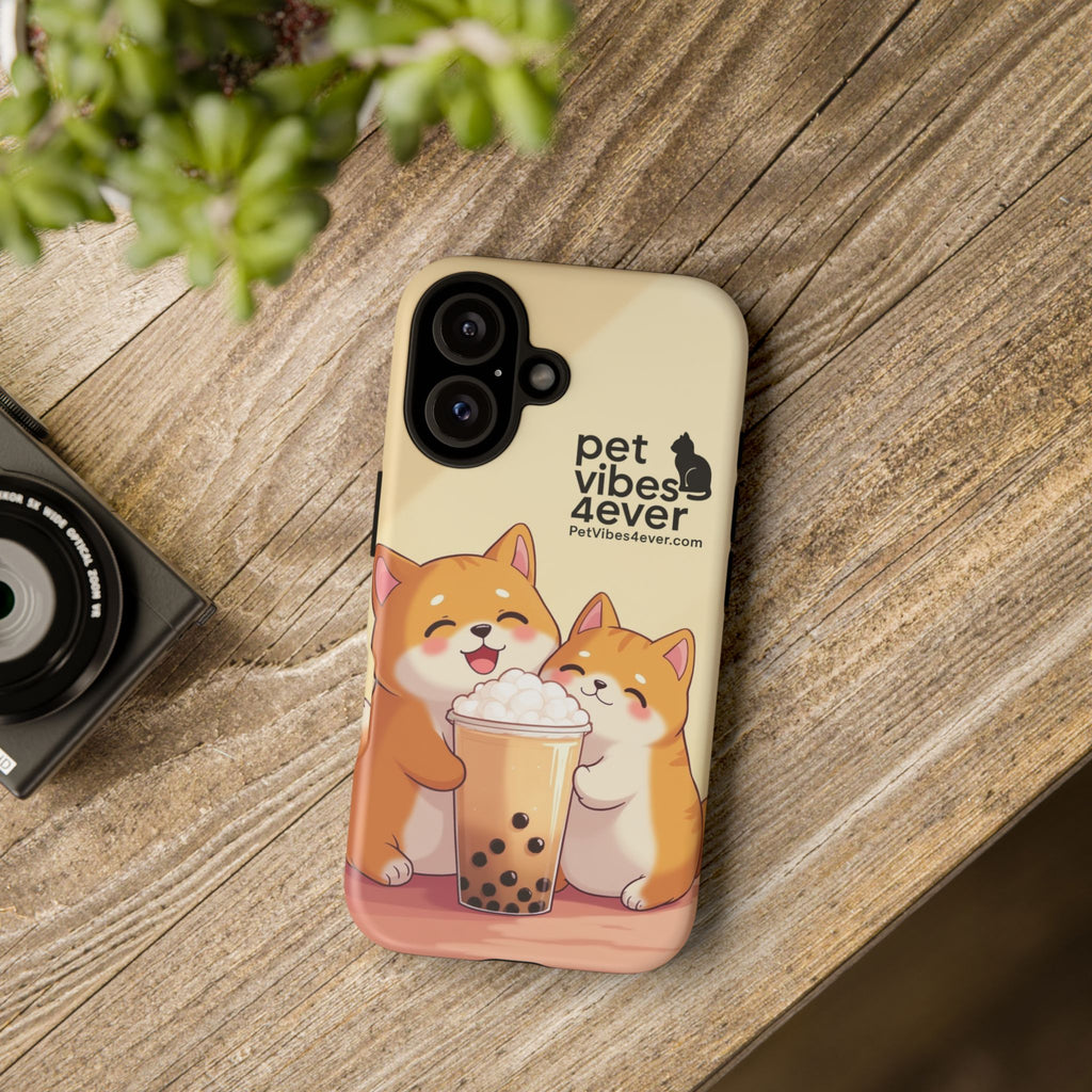 Cute Corgi Phone Cases - Playful Pet Vibes, Dog Lover Gift, Cute Animal Accessories, Pet Owner Decoration, kawaii phone cover