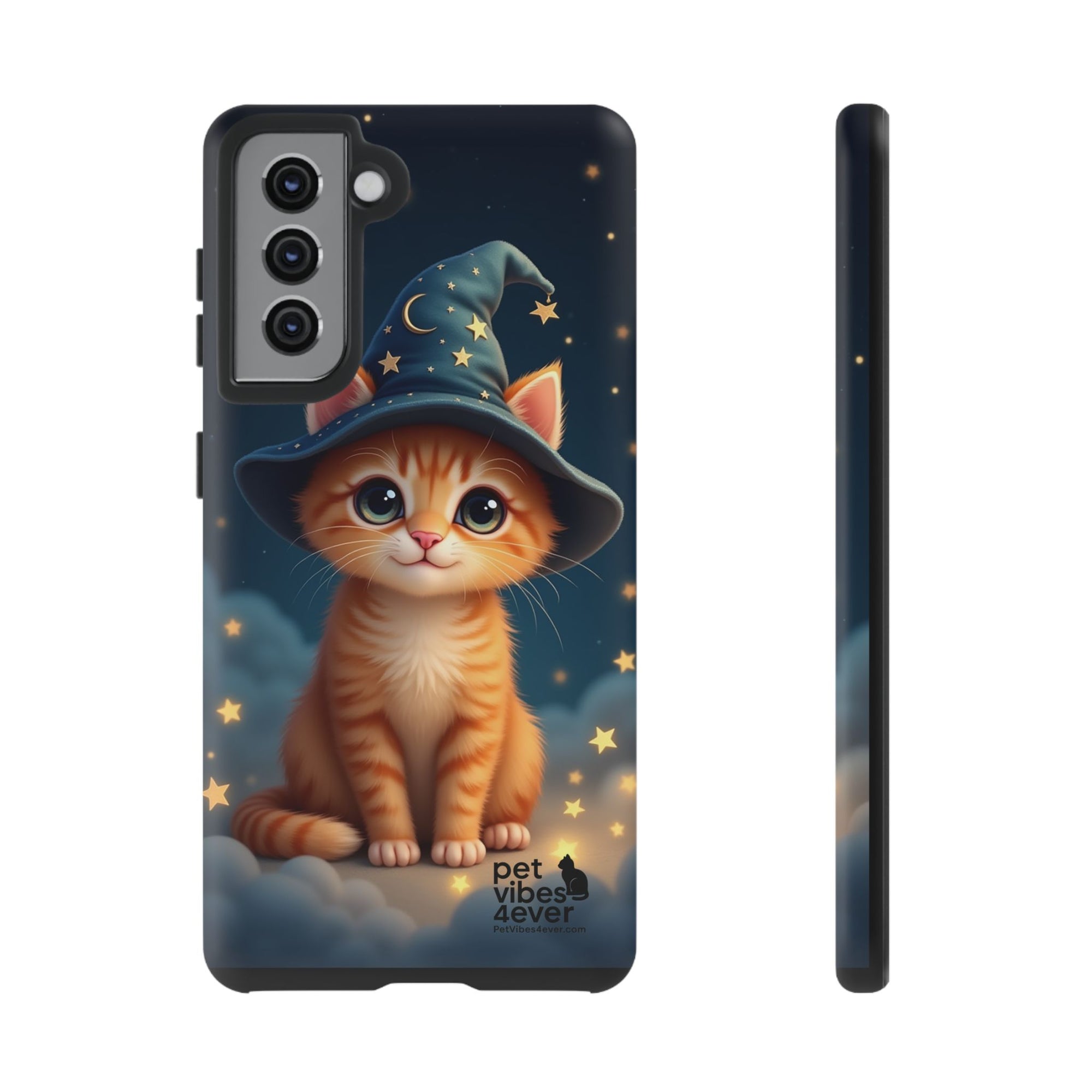 Cat-Themed Phone Case, Magical Cat Case, Pet Lover Gift, Cute Animal Accessories, Birthday Present For Cat Owners