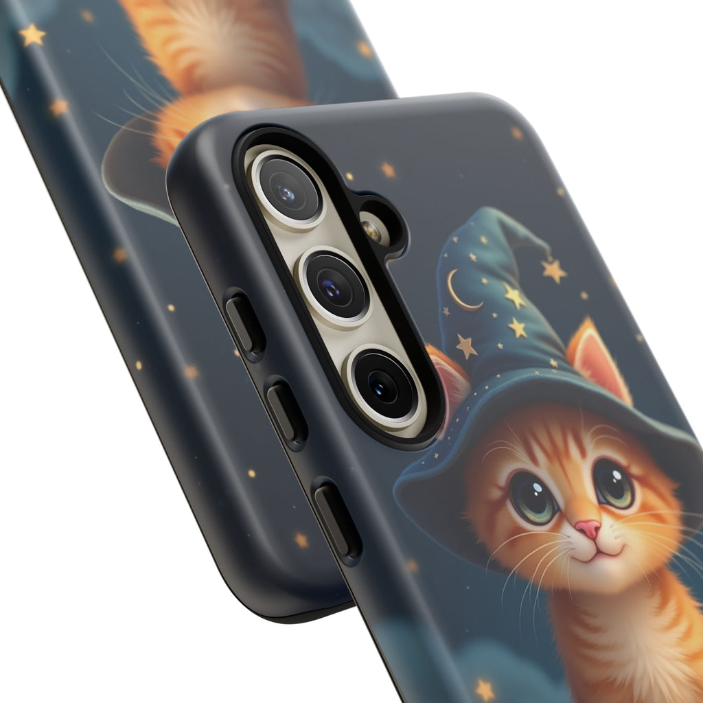 Cat-Themed Phone Case, Magical Cat Case, Pet Lover Gift, Cute Animal Accessories, Birthday Present For Cat Owners