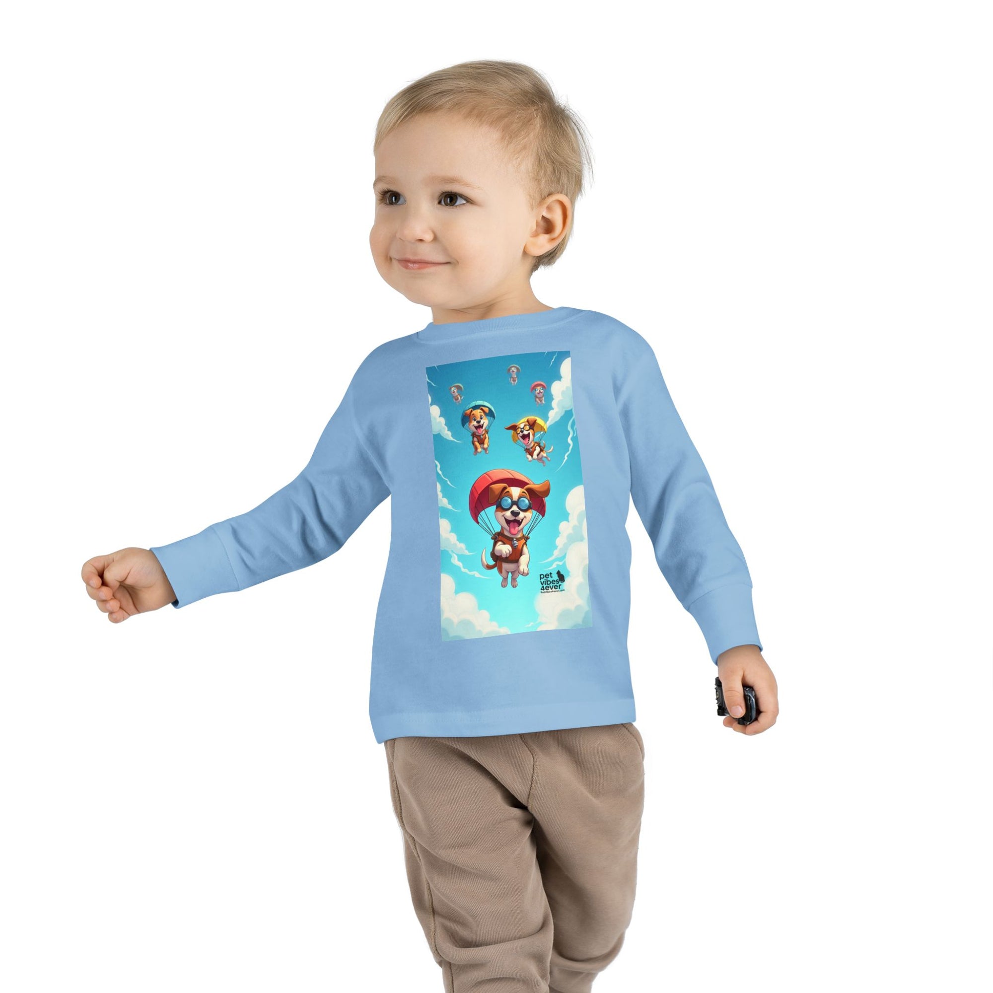 Toddler Superhero Long Sleeve Tee, Cute Kids Shirt, Birthday Gift, Party Outfit, Everyday Wear, Playdate Style