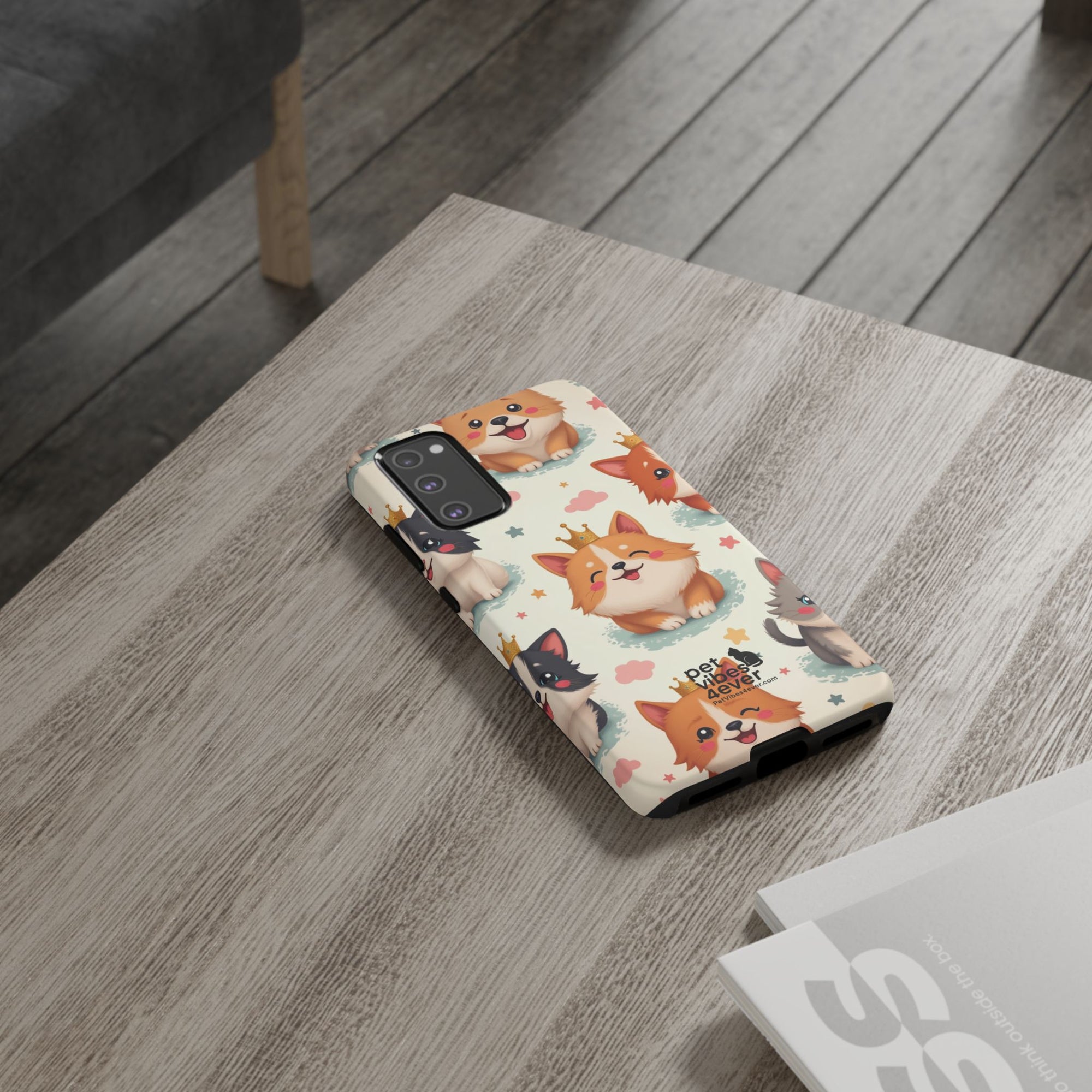 Cute Pet Phone Case, Animal Lover Gift, Dog Cat Lover Accessory, Phone Cover for Pet Parents, Birthday Gift for Pet Owners