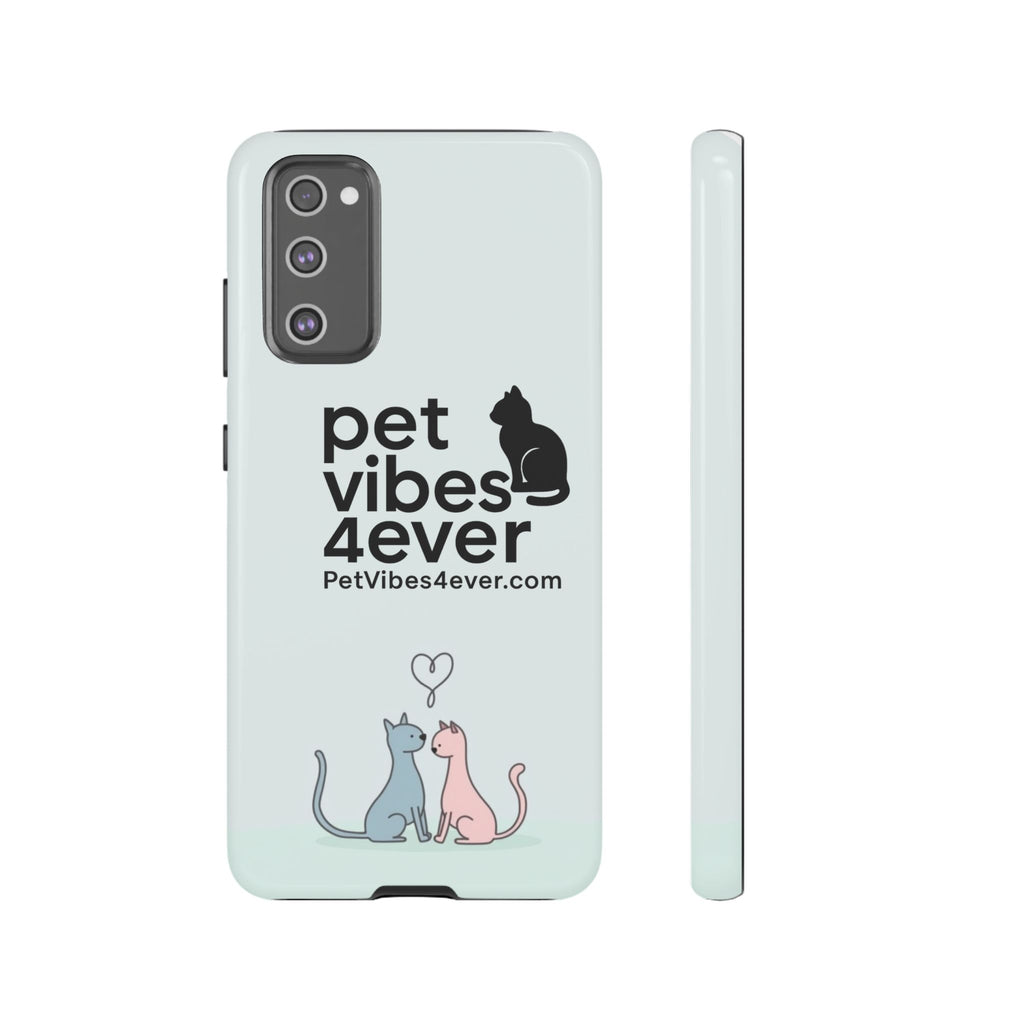 Cute Cat Phone Case, Colorful Tough Case for Pet Lovers, Cat-Themed Accessory, Gift for Animal Lovers, Mobile Phone Protection