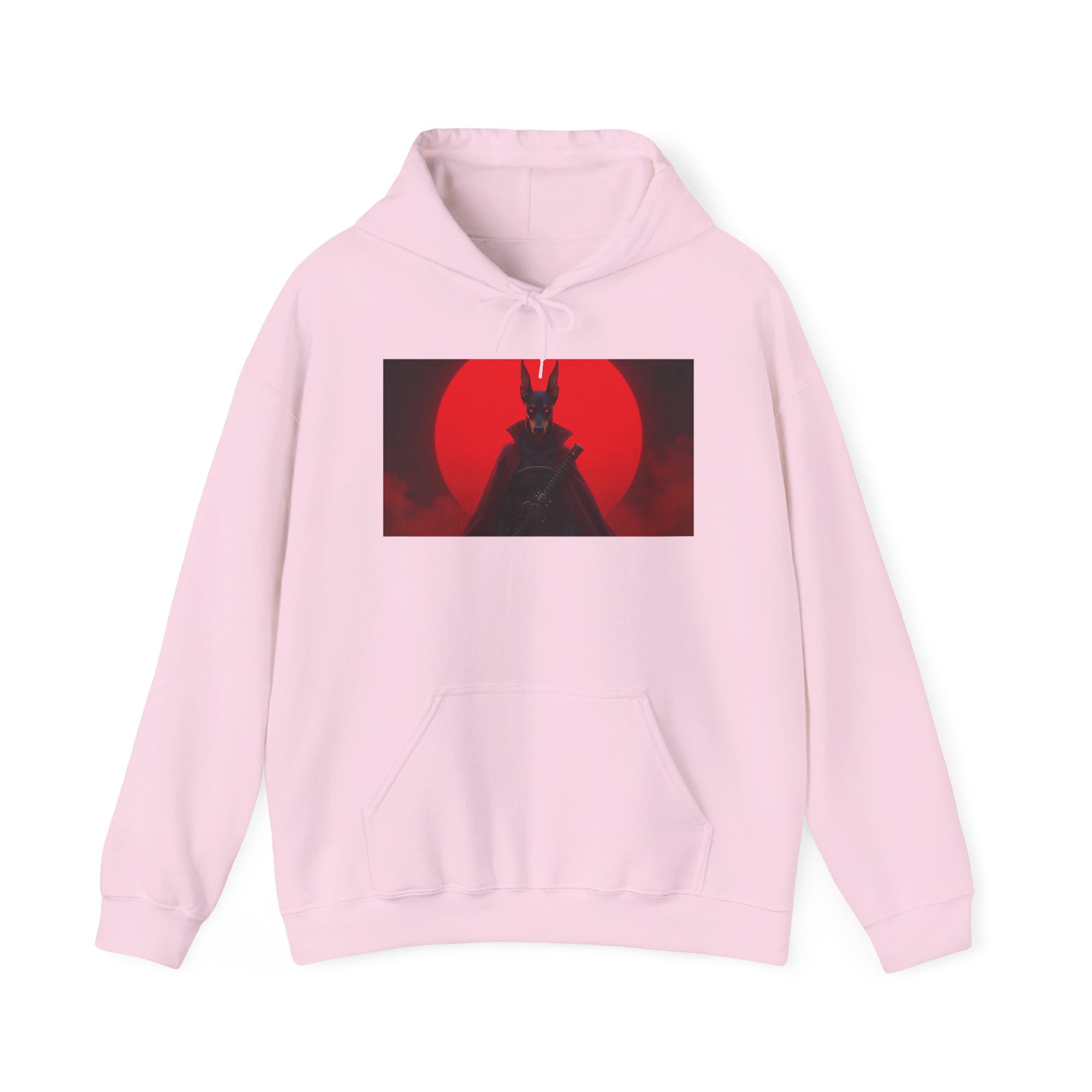 Red Sun Graphic Hoodie for Fans, Perfect for Cozy Days, Gifting, Festivals, and Casual Outings.