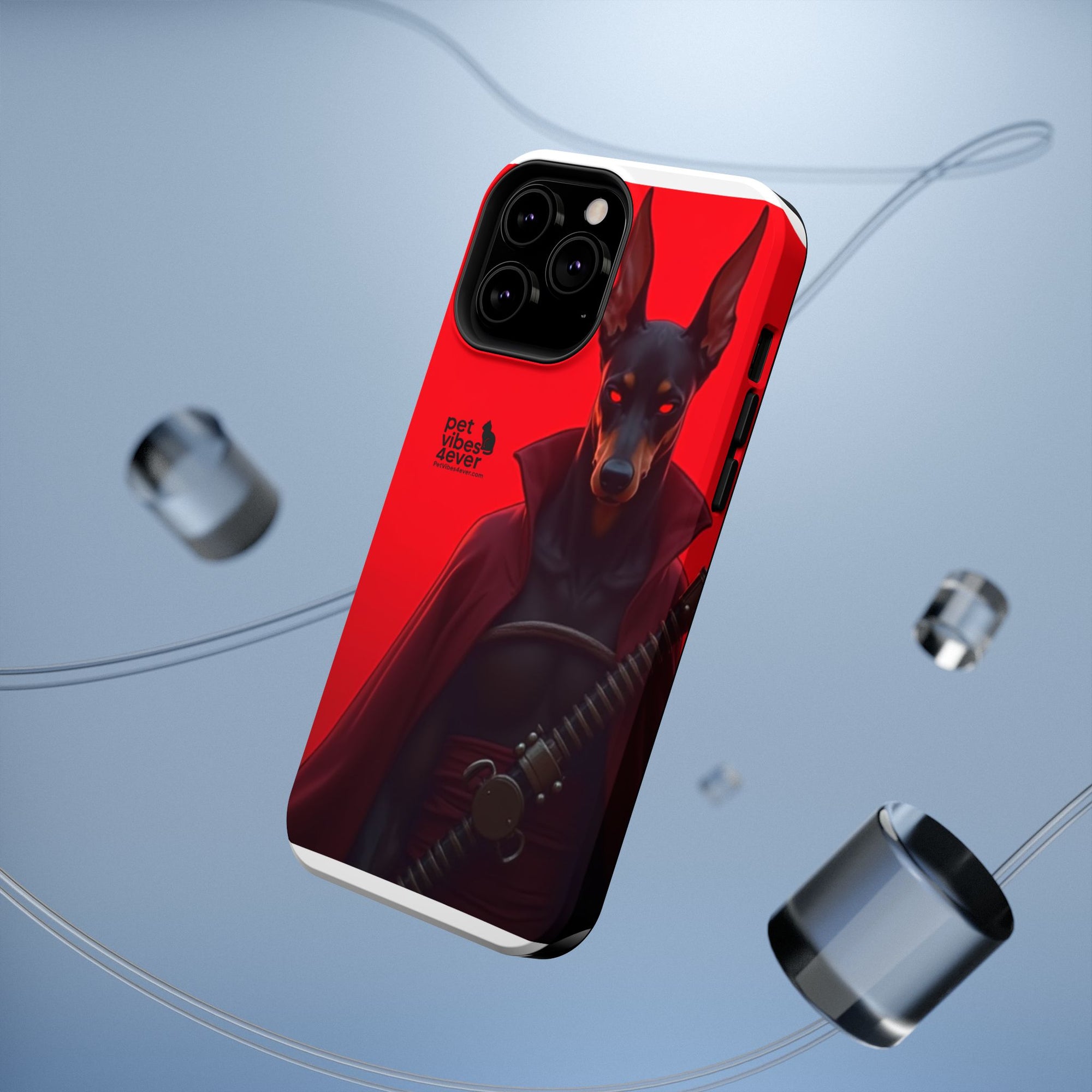 Impact-Resistant Phone Cases with Bold Dog Design, Durable Silicone, Gifts for Dog Lovers, Unique Cell Phone Accessories, Pet-Themed Gifts
