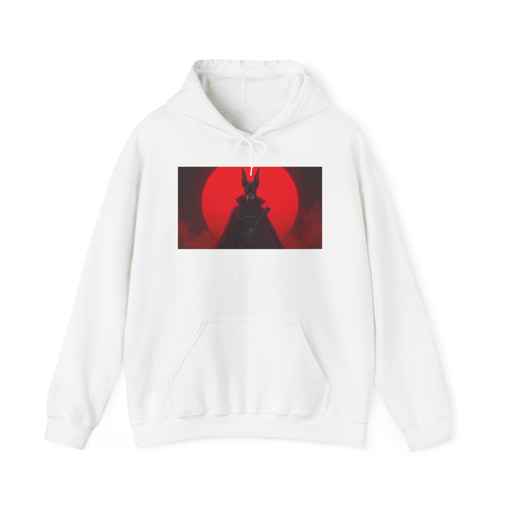 Red Sun Graphic Hoodie for Fans, Perfect for Cozy Days, Gifting, Festivals, and Casual Outings.