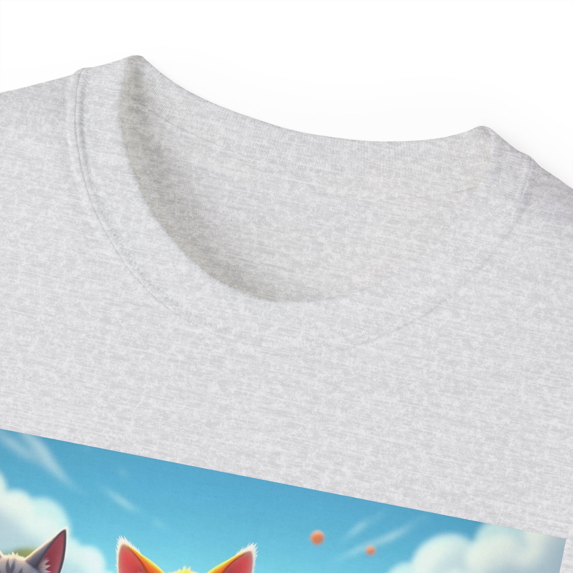 Cartoon Racing Friends Unisex Tee, Fun Gift for Gamers, Kid-Approved Style, Birthday Present, Family Game Night Apparel