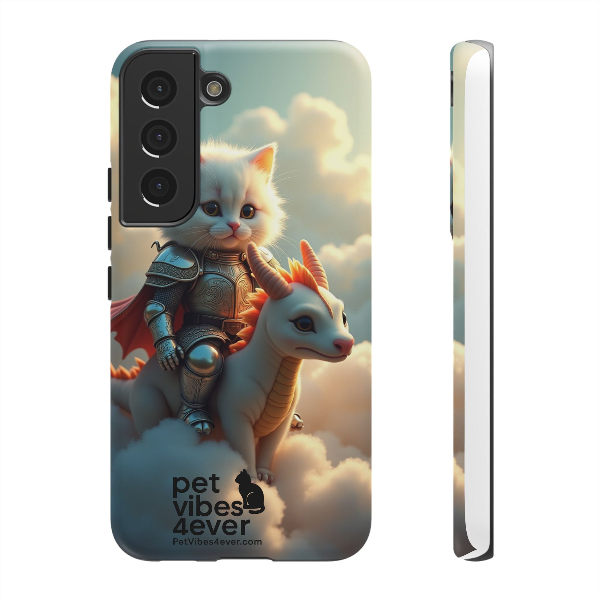 Funny Cat Phone Case, Cute Pet Lovers Gift, Cool Animal Accessory, Unique Phone Sleeve, Fantasy Vibe Phone Cover